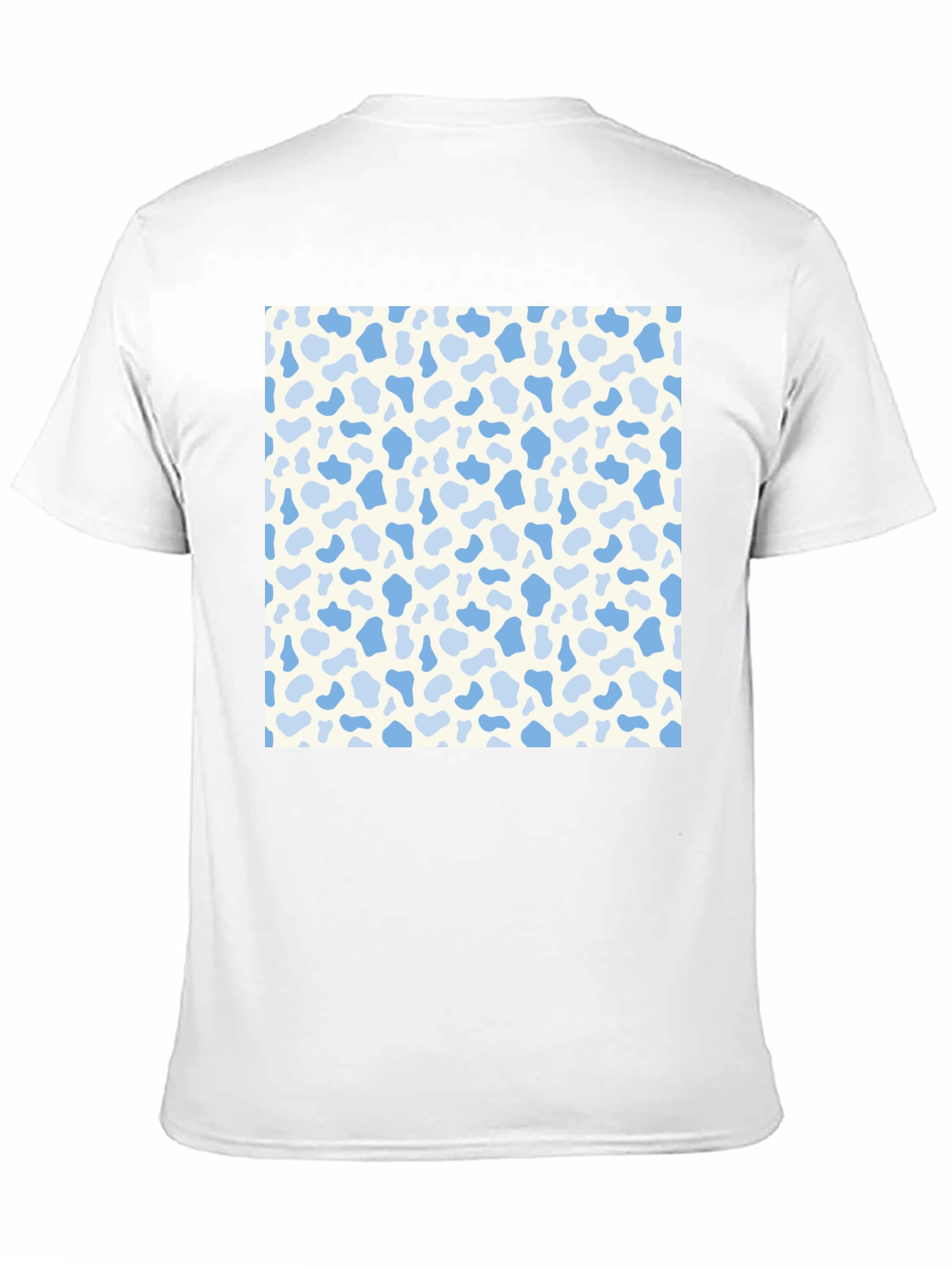 Patterned Graphic Tee - Casual Black T-Shirt