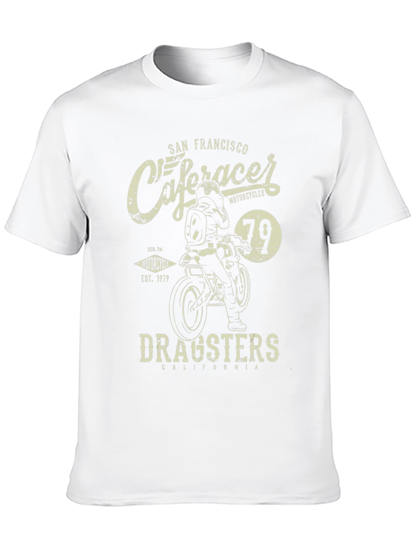 Cafe Racer San Francisco Black T-Shirt