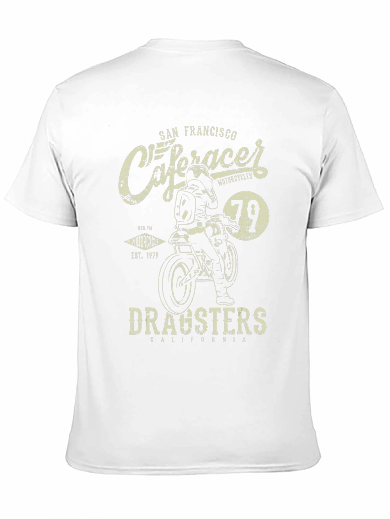 Cafe Racer San Francisco Black T-Shirt