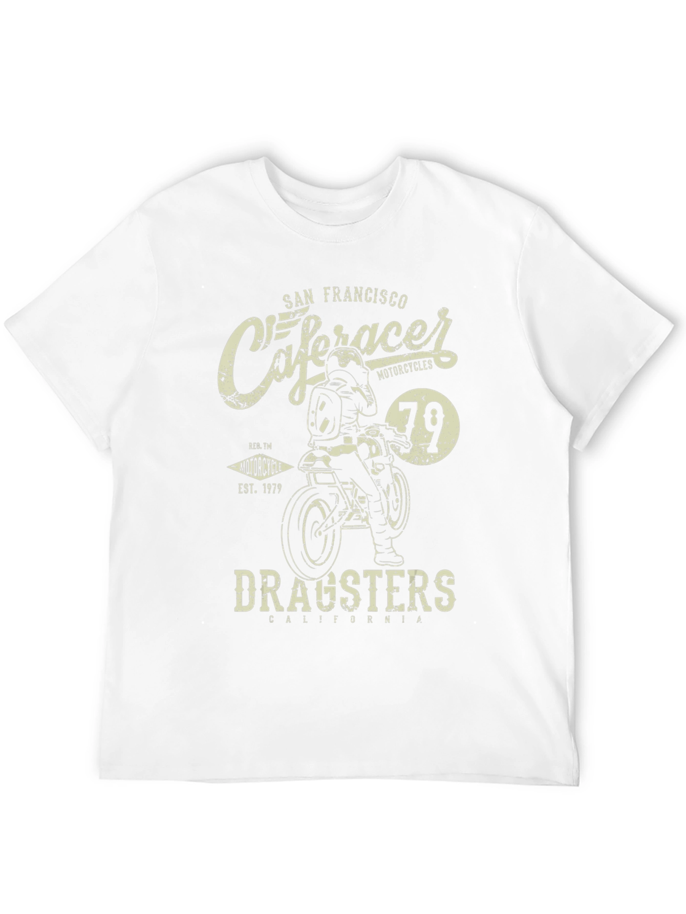 Cafe Racer San Francisco Black T-Shirt