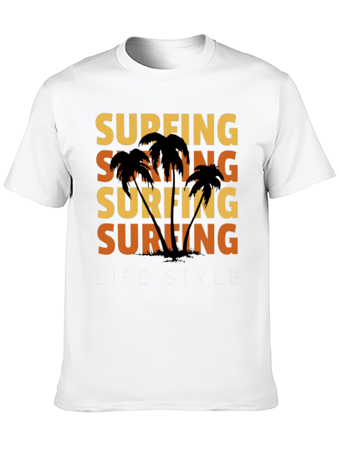 Surfing Lifestyle Graphic Tee - Island Vibes