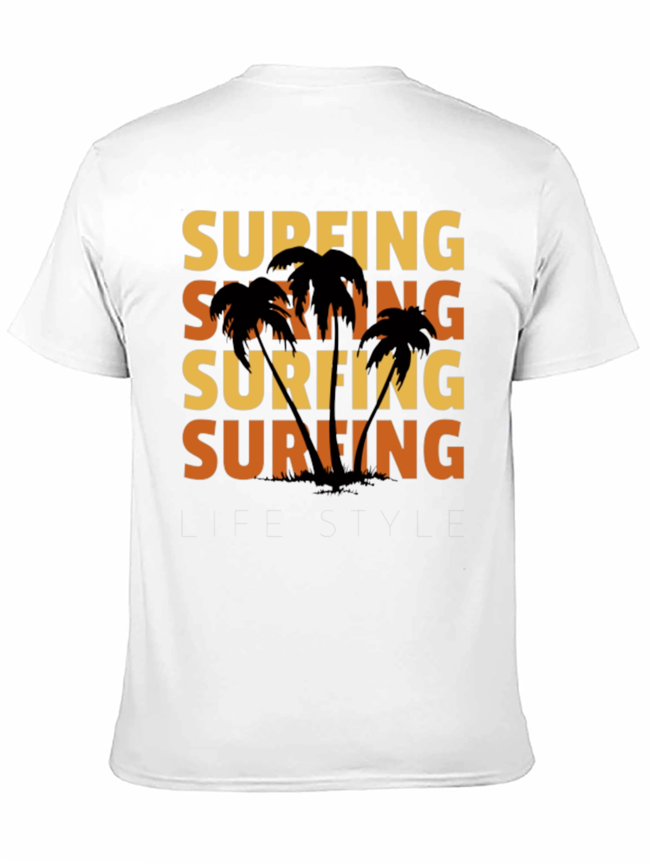 Surfing Lifestyle Graphic Tee - Island Vibes