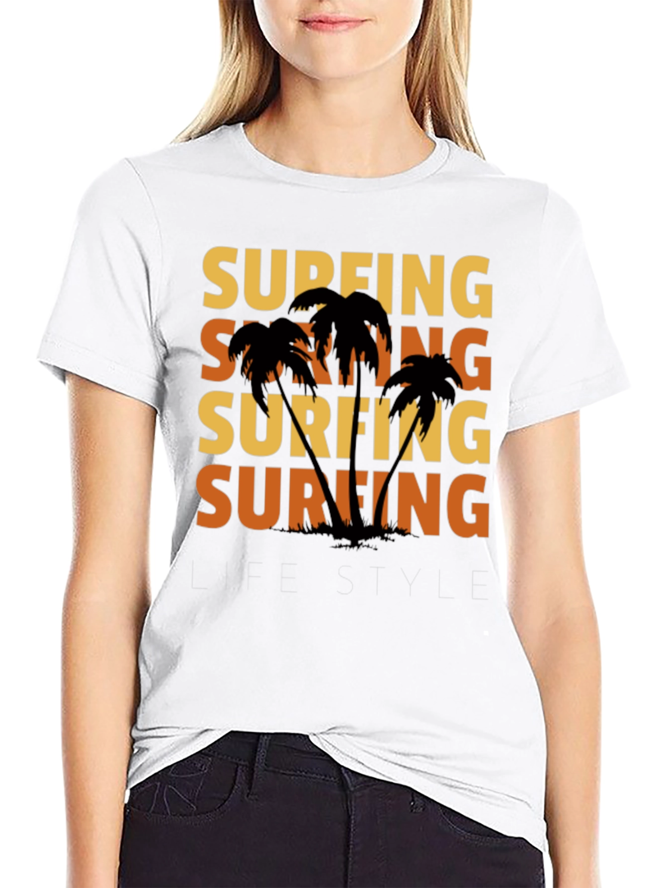 Surfing Lifestyle Graphic Tee - Island Vibes