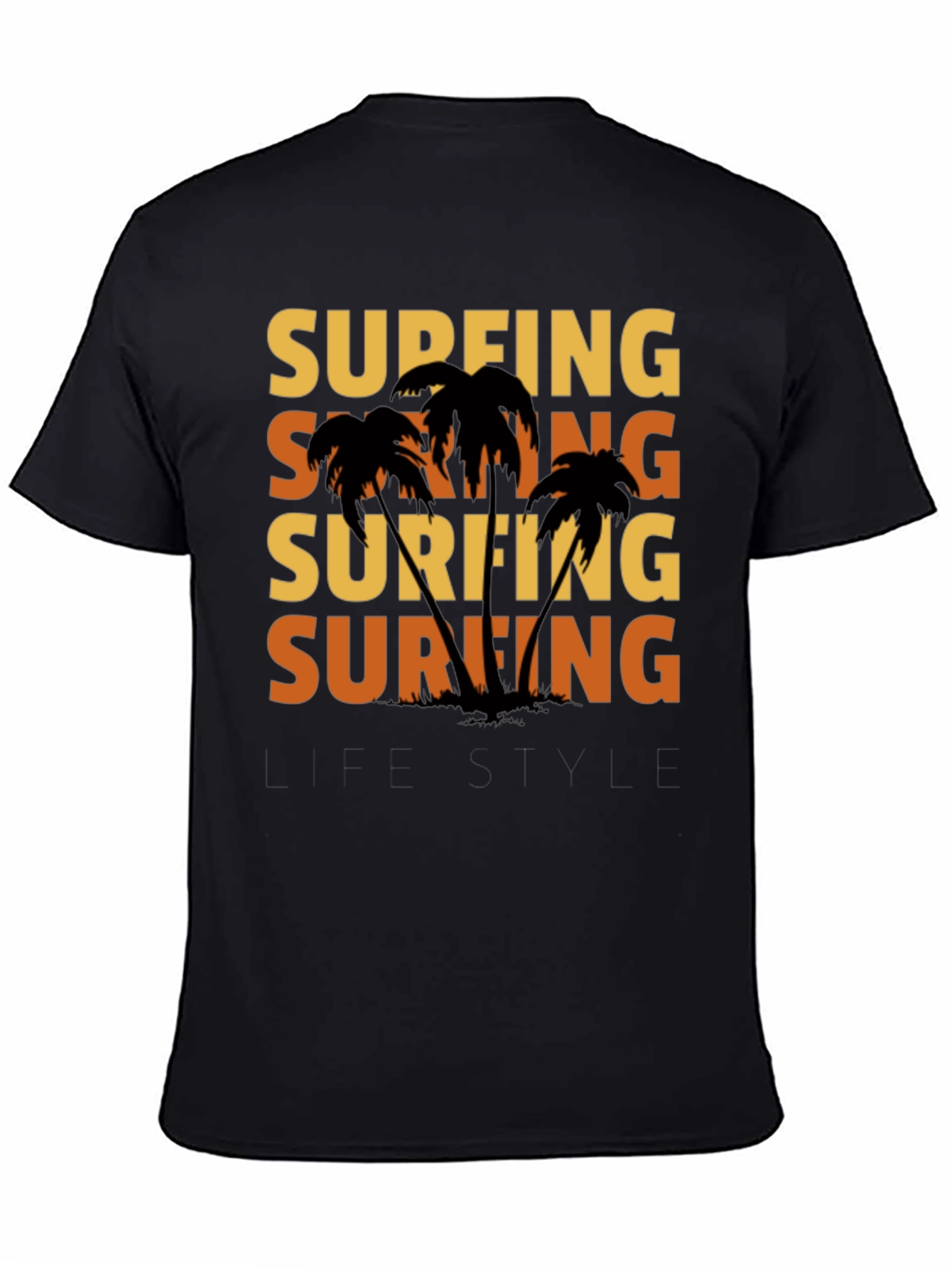 Surfing Lifestyle Graphic Tee - Island Vibes