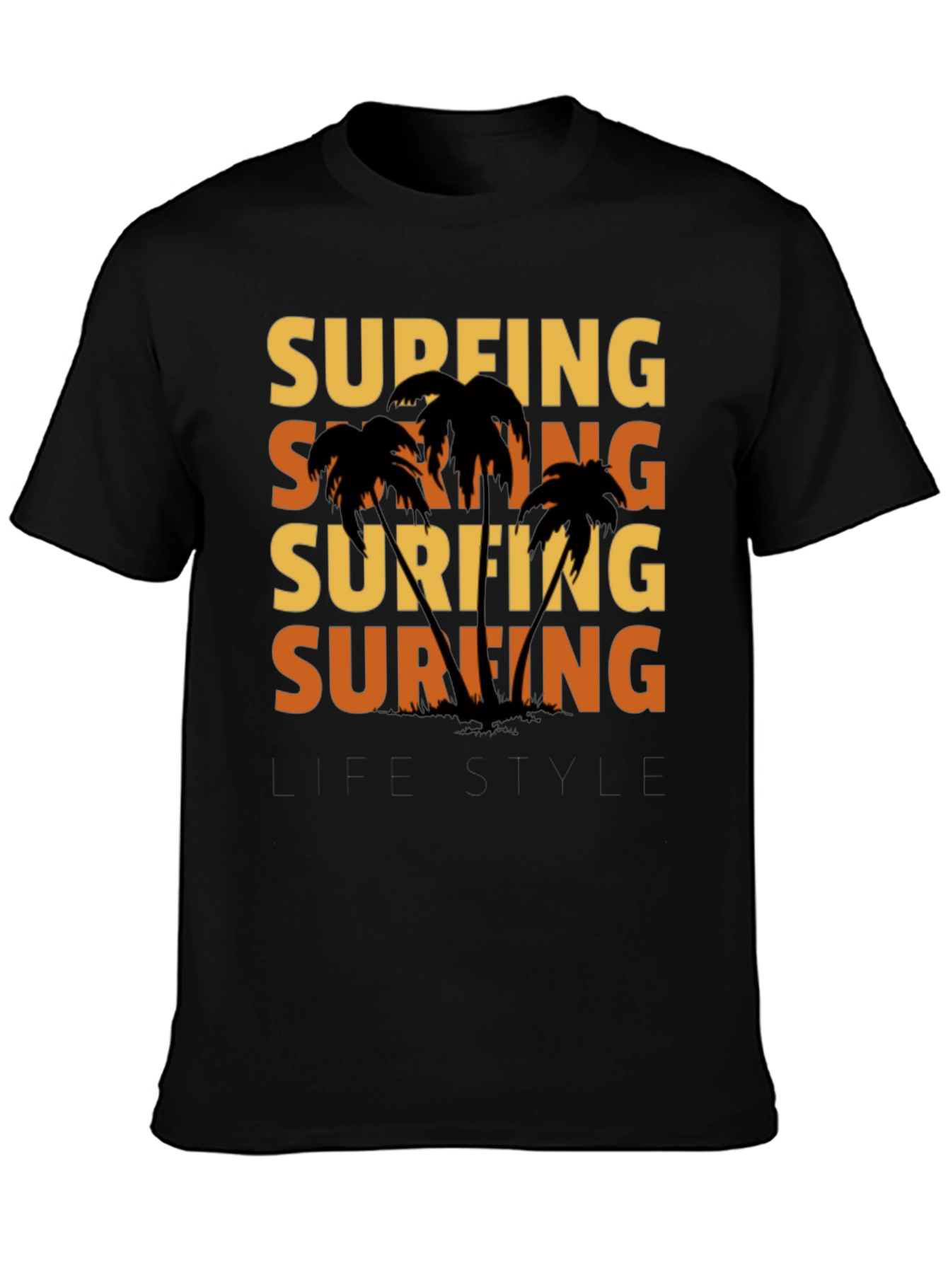 Surfing Lifestyle Graphic Tee - Island Vibes