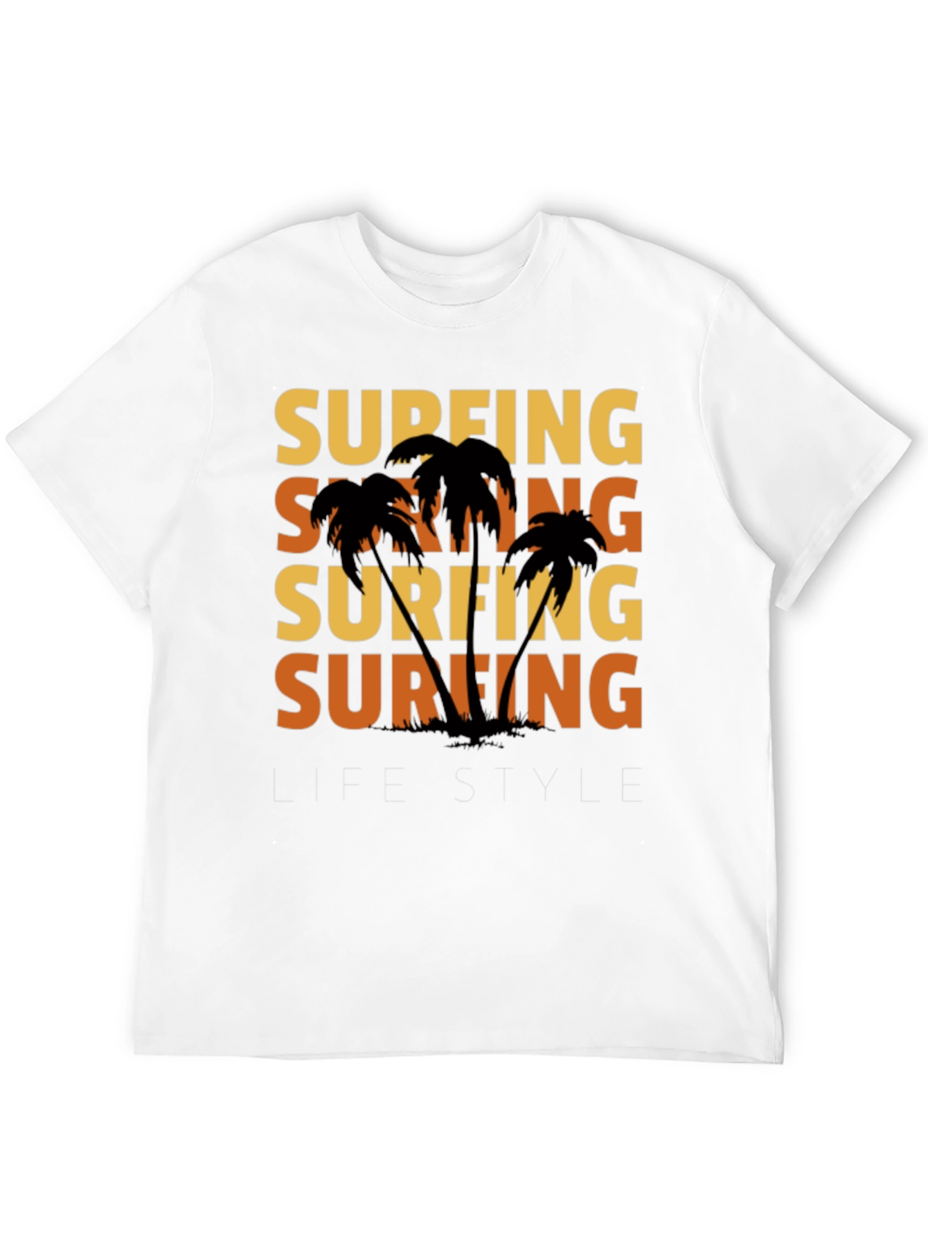 Surfing Lifestyle Graphic Tee - Island Vibes