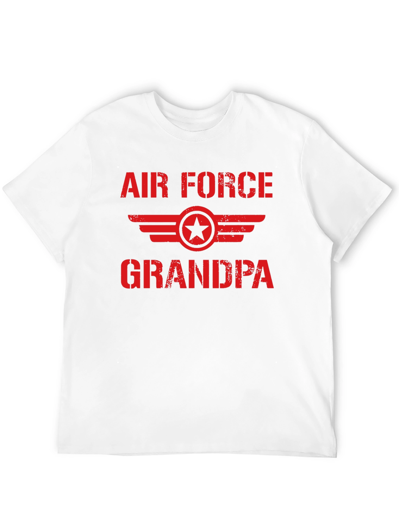 Air Force Grandpa Black T-Shirt - Military Pride