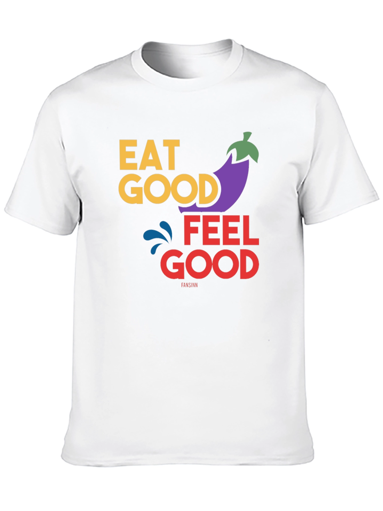Eat Good Feel Good T-Shirt - Black Graphic Tee