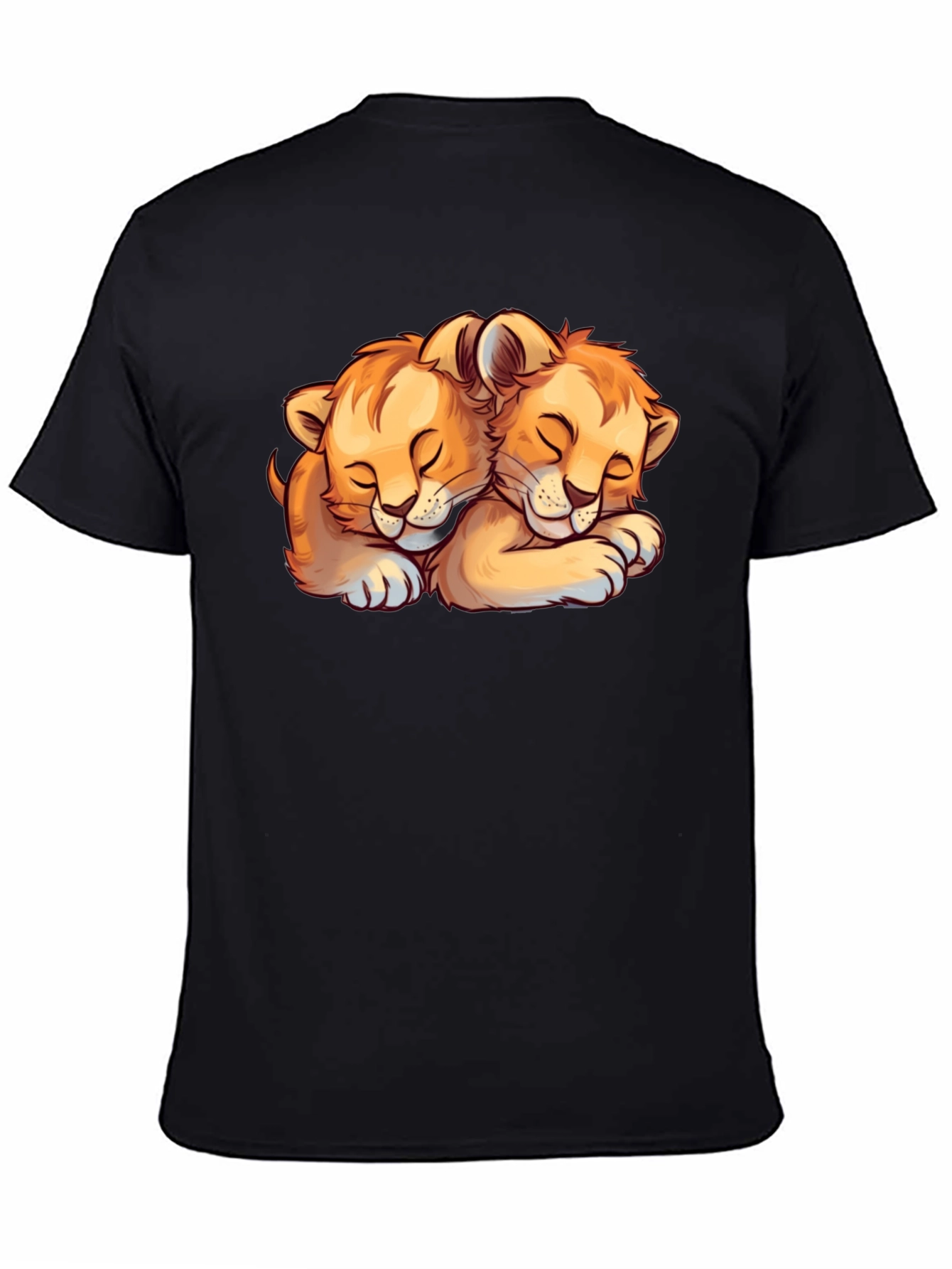 Lion Cubs Graphic Tee - Cute Animal Lover T-Shirt