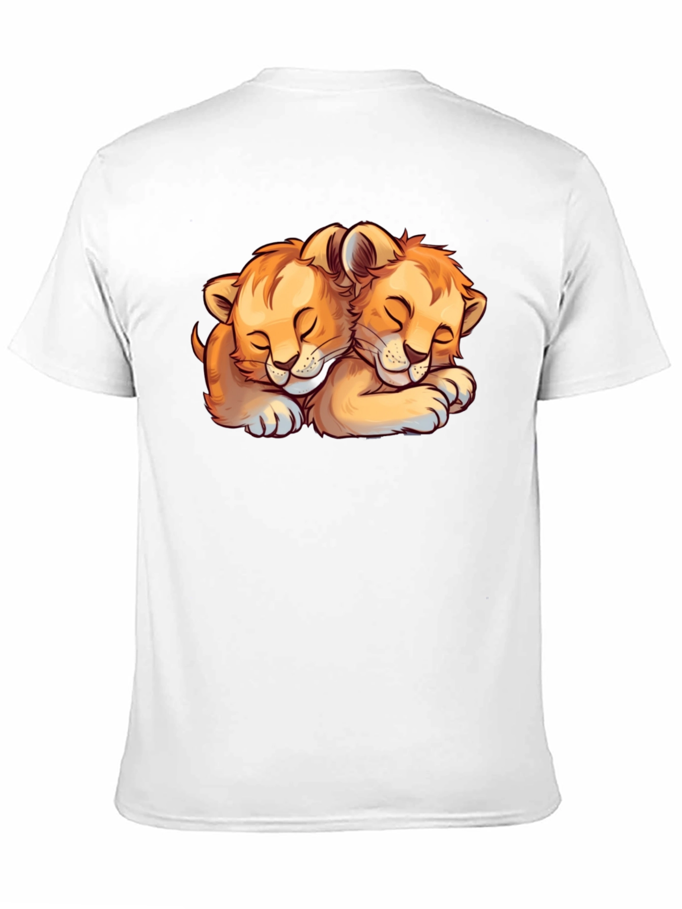 Lion Cubs Graphic Tee - Cute Animal Lover T-Shirt