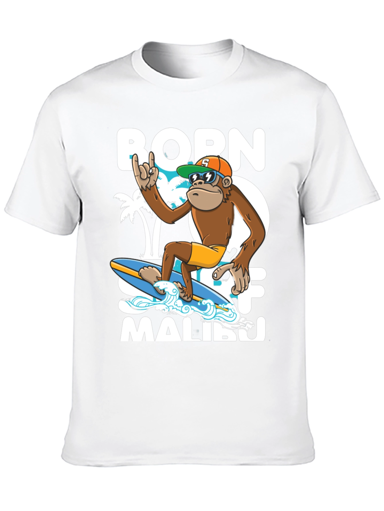Born to Surf Malibu T-Shirt