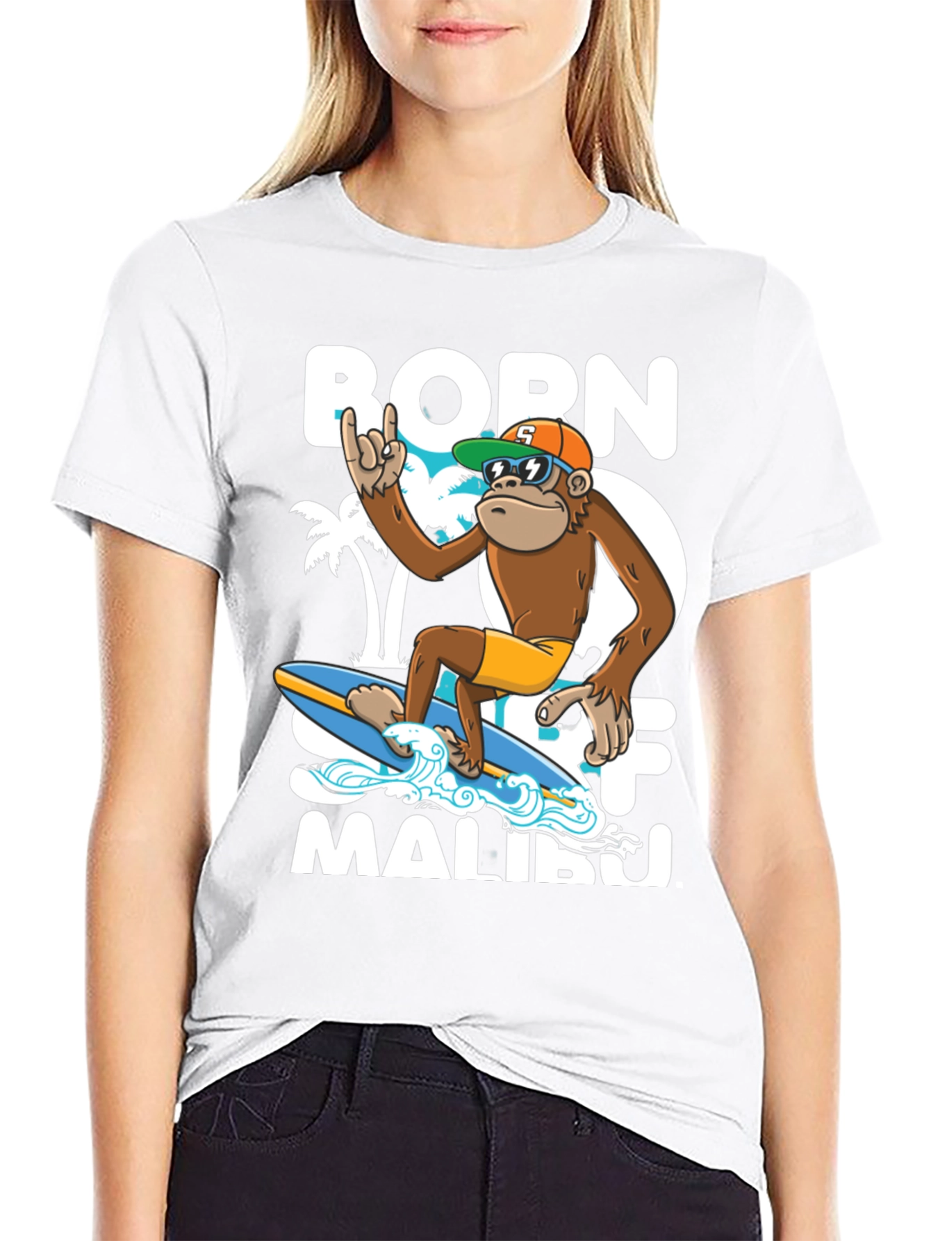 Born to Surf Malibu T-Shirt