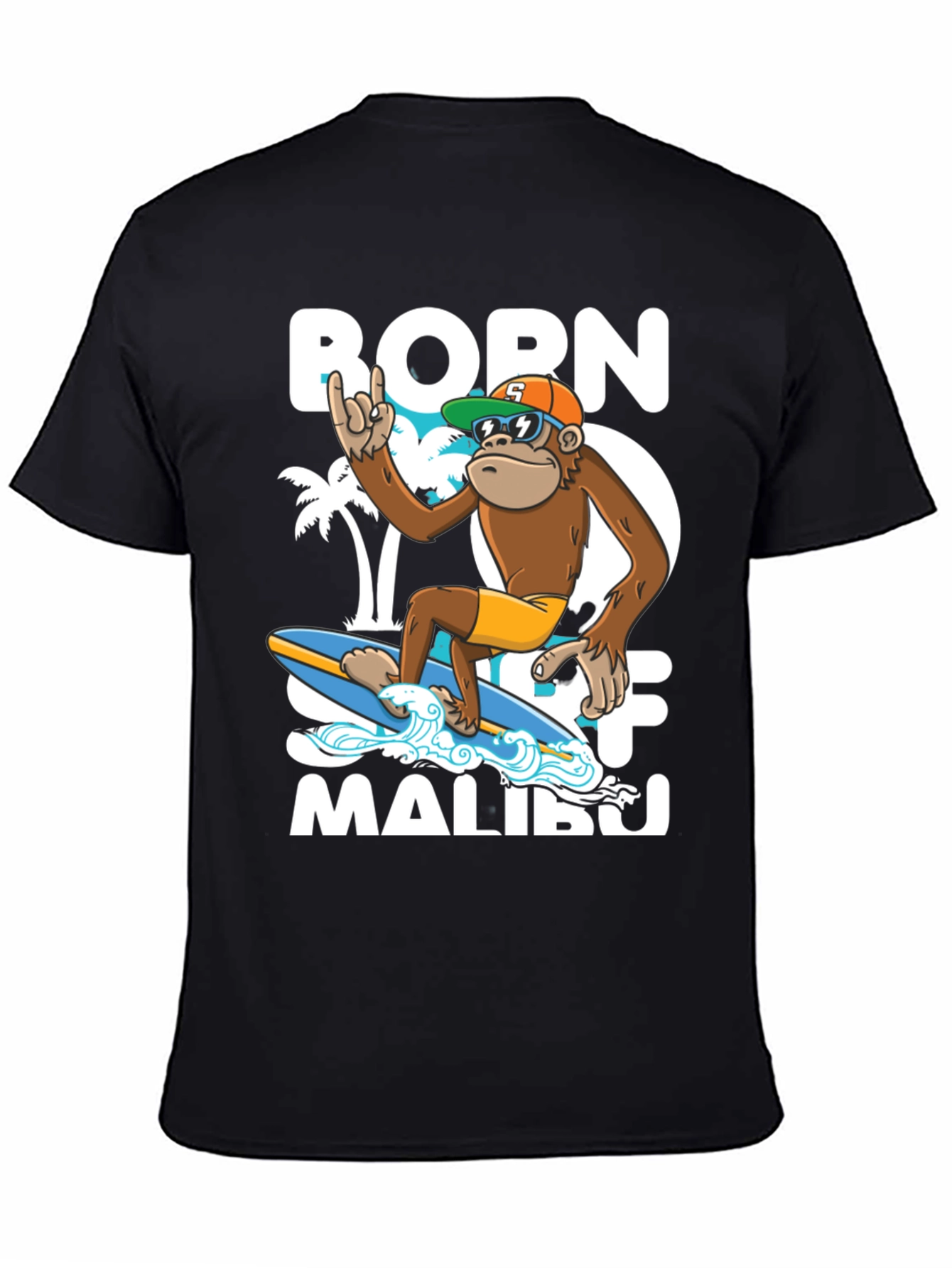 Born to Surf Malibu T-Shirt