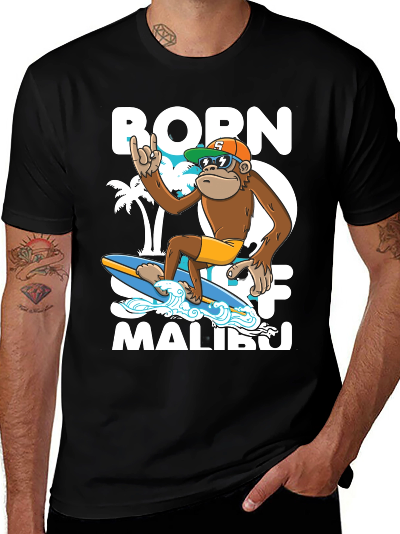 Born to Surf Malibu T-Shirt