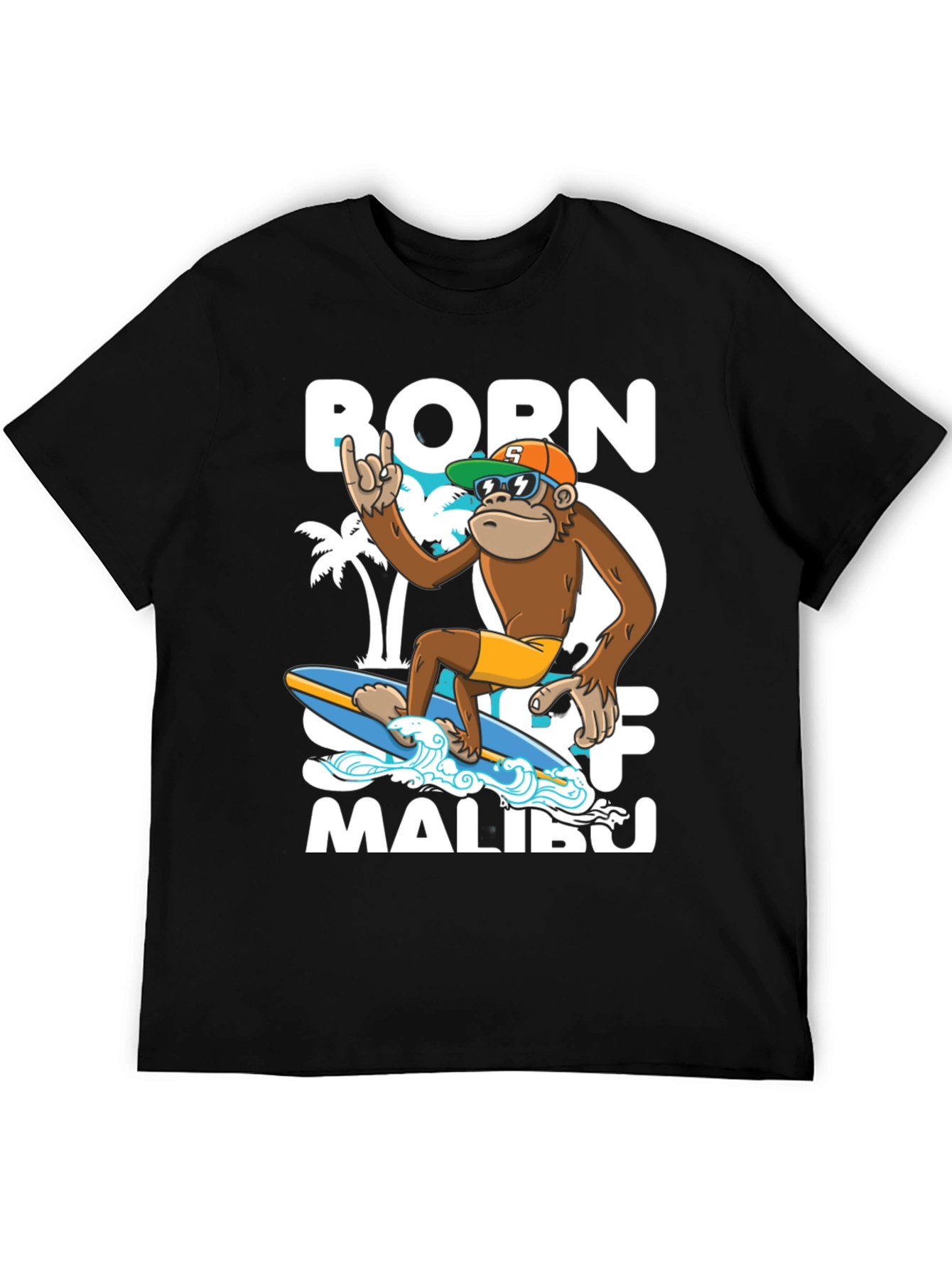Born to Surf Malibu T-Shirt