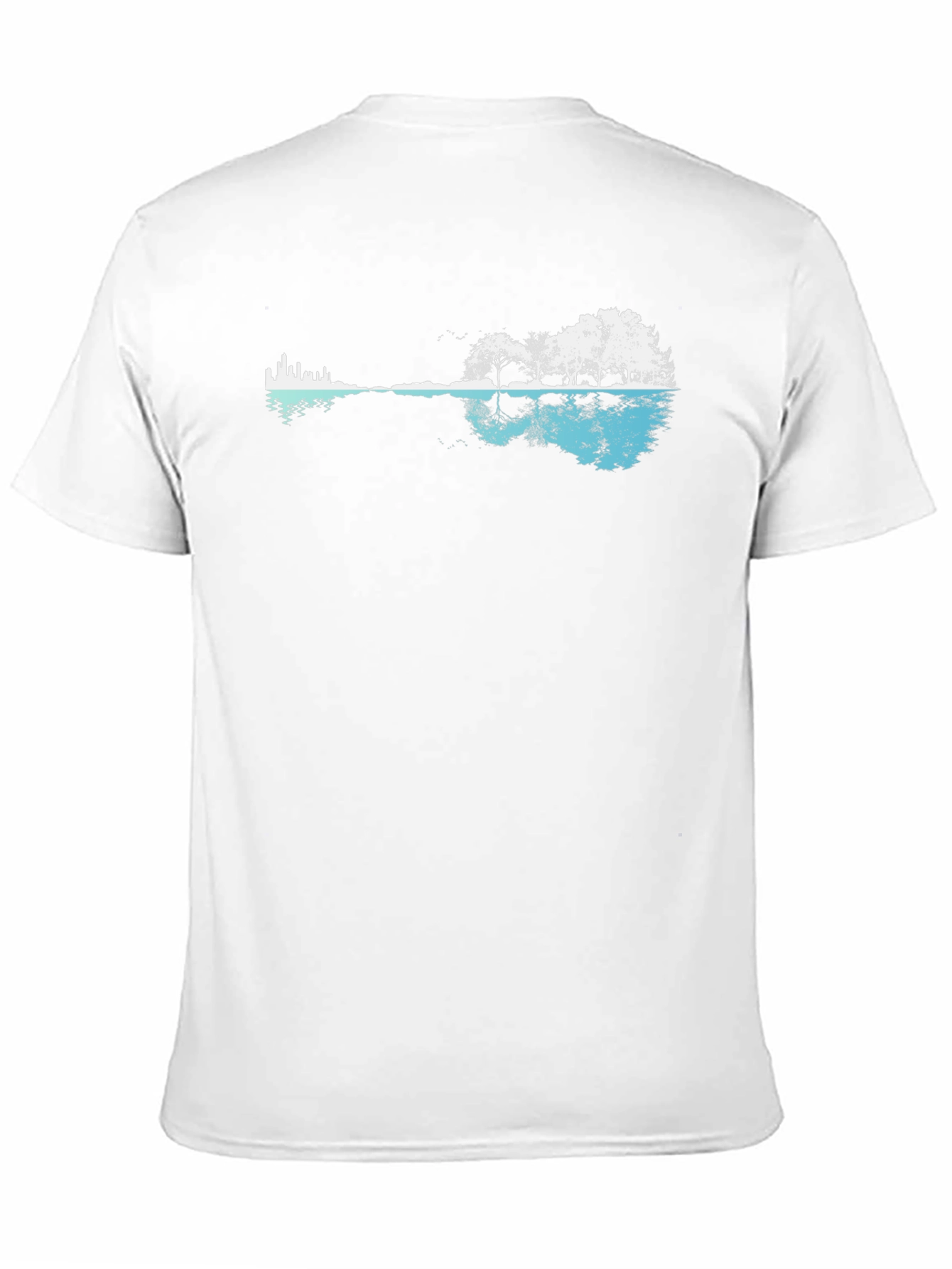 Nature Guitar Graphic T-Shirt