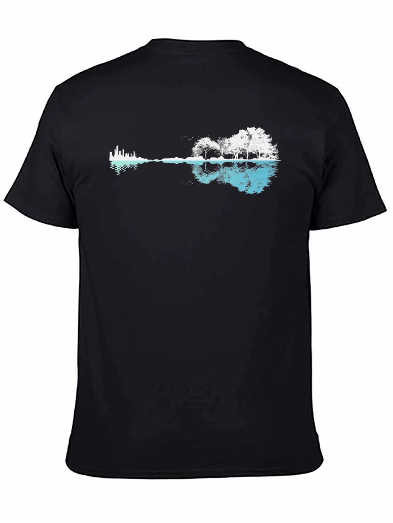 Nature Guitar Graphic T-Shirt