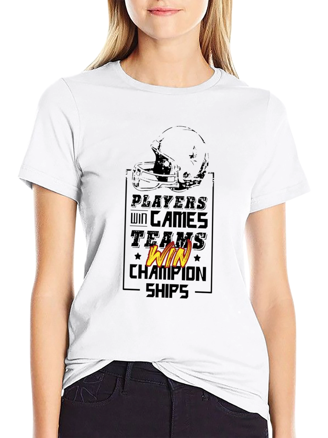 Players Win Games T-Shirt