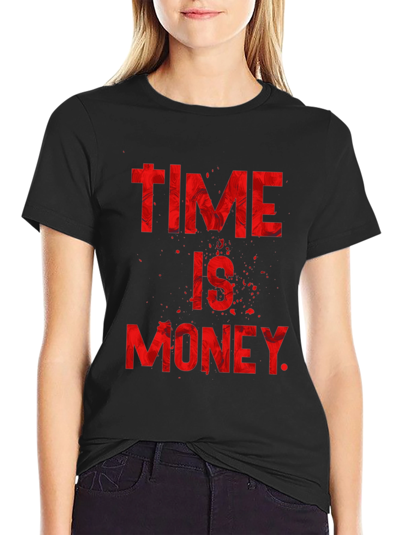 Time is Money Graphic T-Shirt