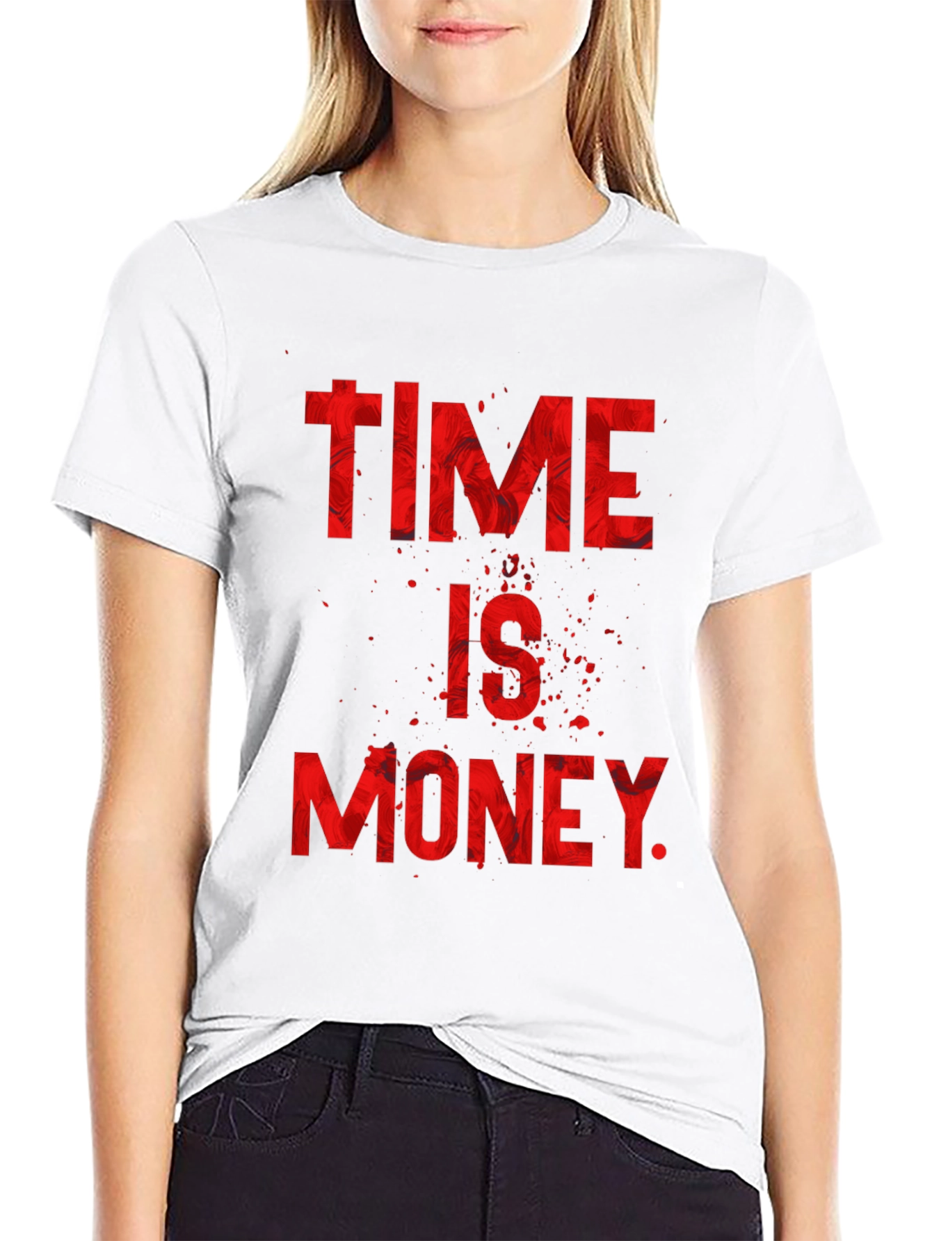 Time is Money Graphic T-Shirt