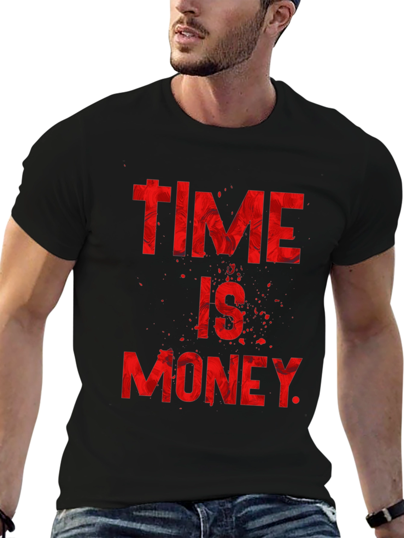 Time is Money Graphic T-Shirt