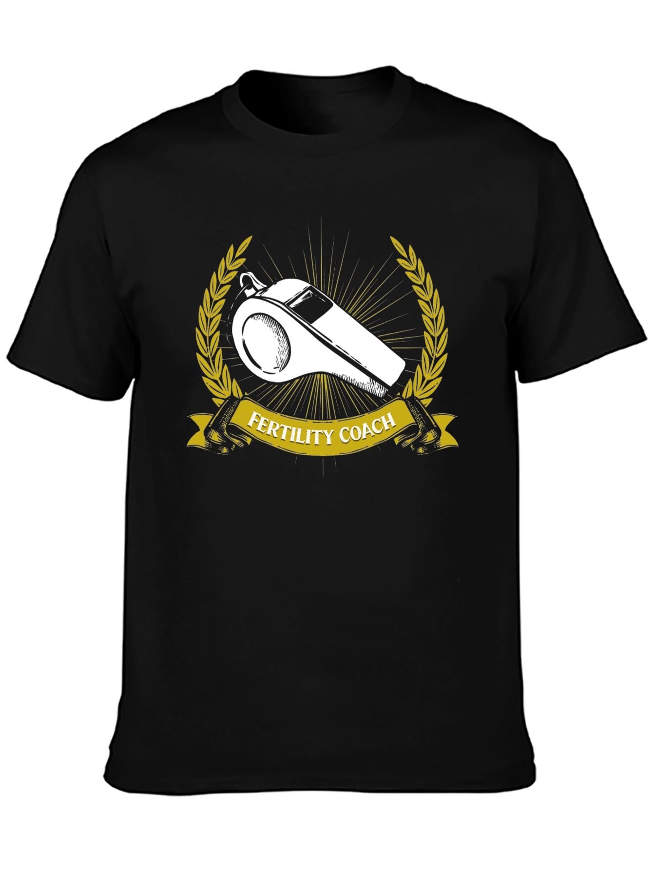 Fertility Coach T-Shirt - Whistle Graphic Tee
