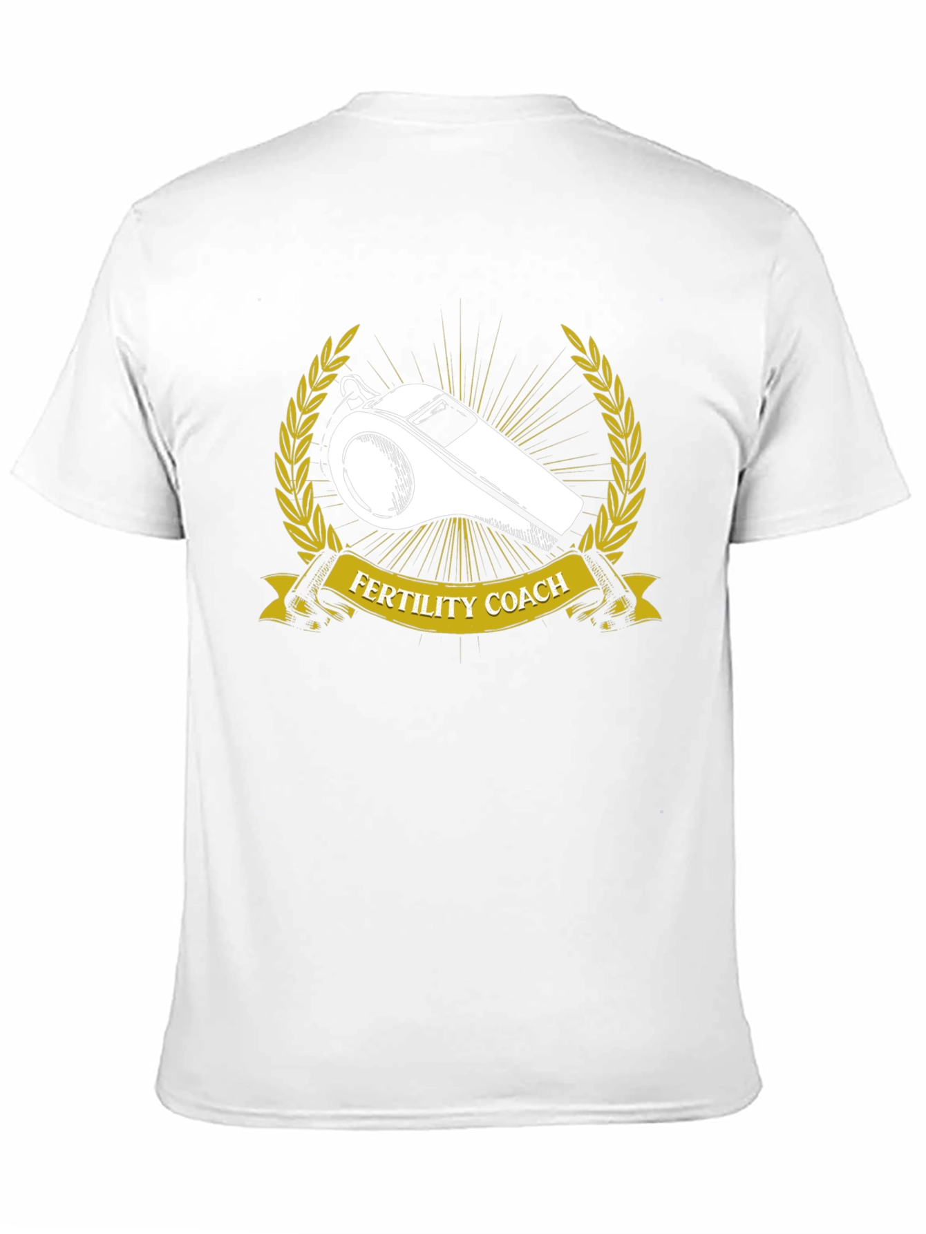 Fertility Coach T-Shirt - Whistle Graphic Tee
