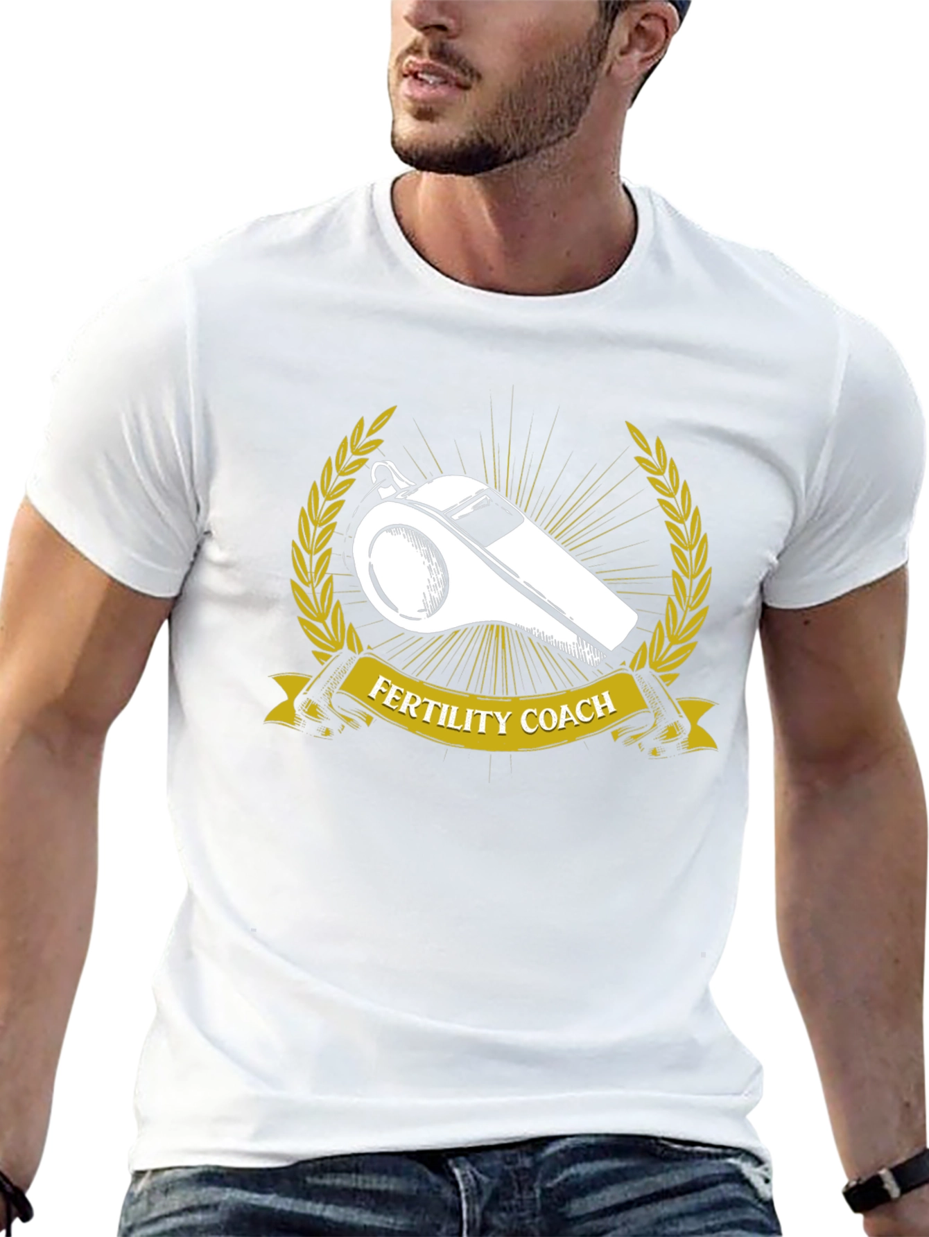 Fertility Coach T-Shirt - Whistle Graphic Tee