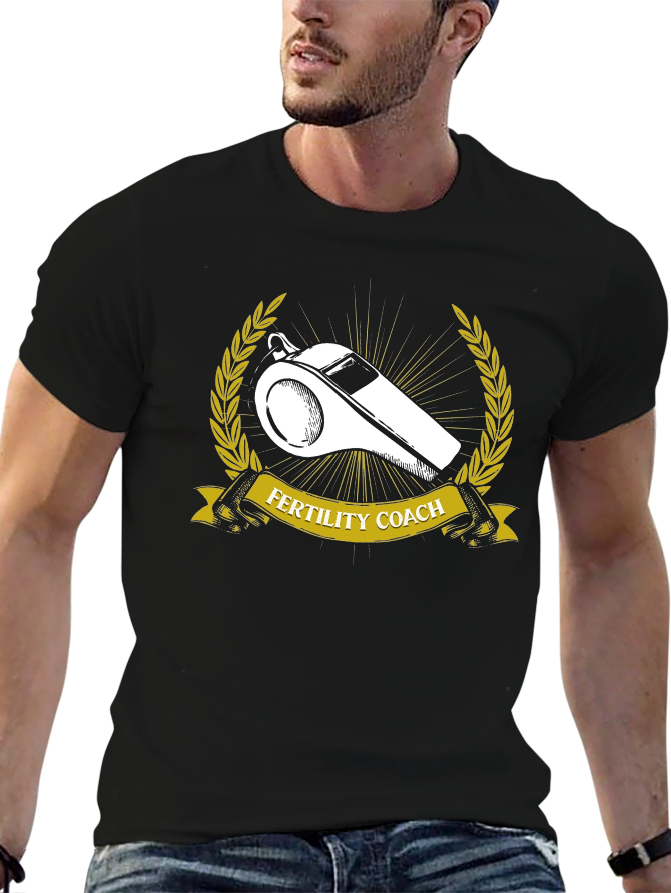 Fertility Coach T-Shirt - Whistle Graphic Tee