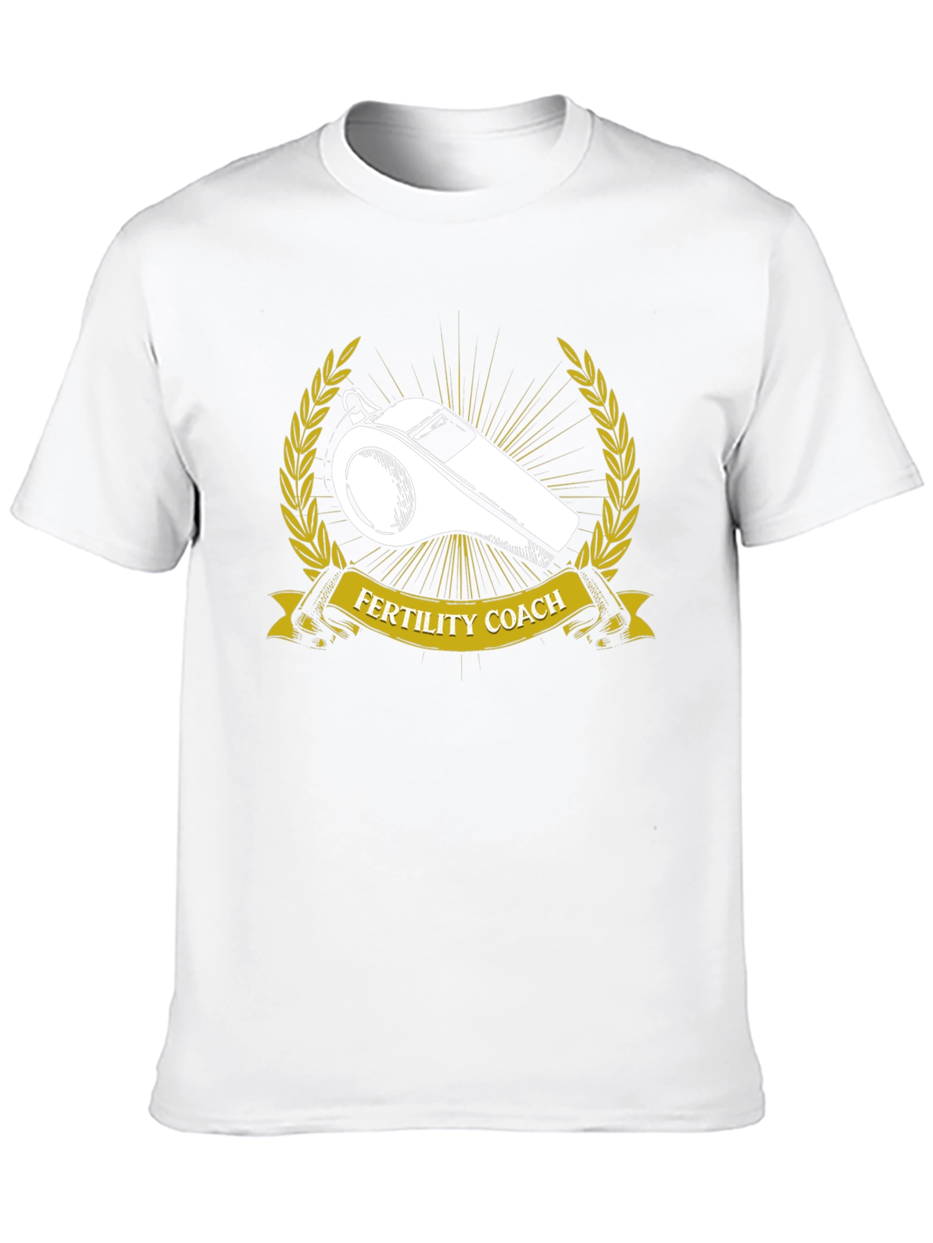 Fertility Coach T-Shirt - Whistle Graphic Tee