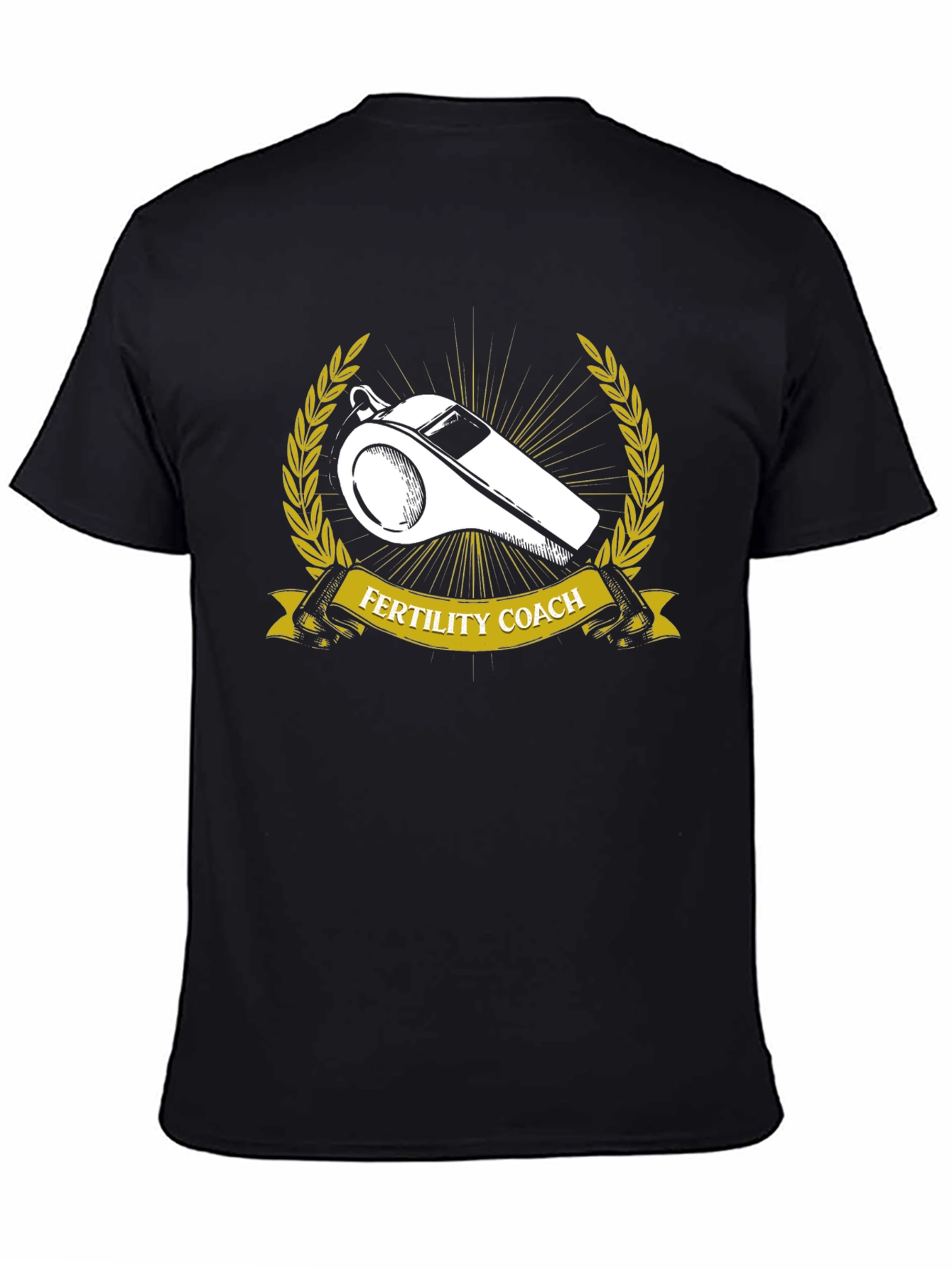 Fertility Coach T-Shirt - Whistle Graphic Tee