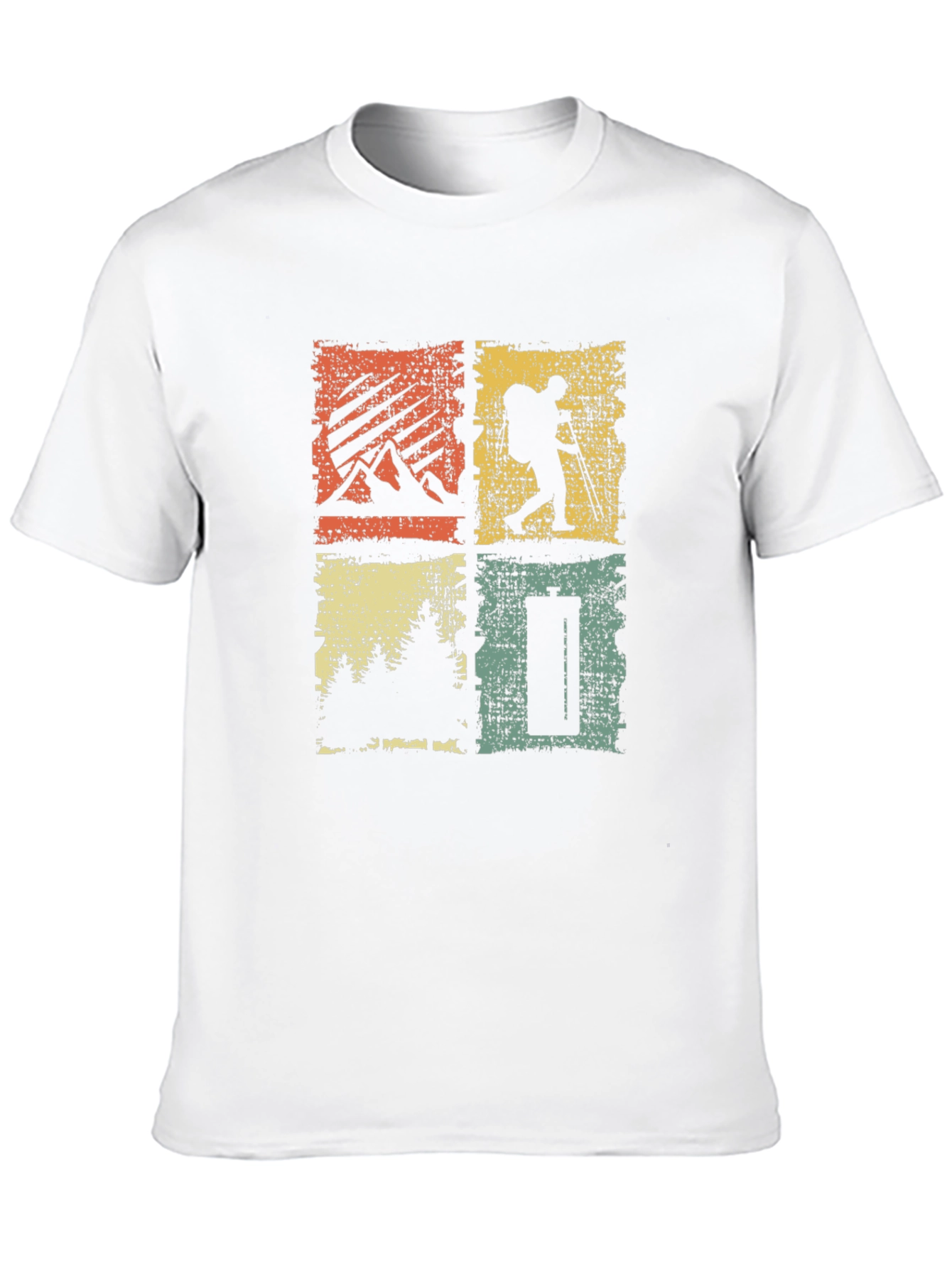 Retro Adventure Graphic T-Shirt - Nature Inspired Design