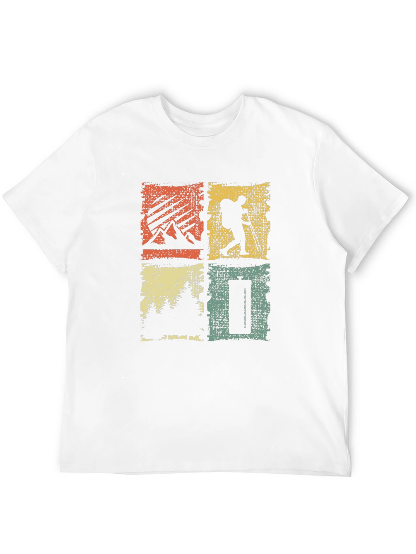 Retro Adventure Graphic T-Shirt - Nature Inspired Design