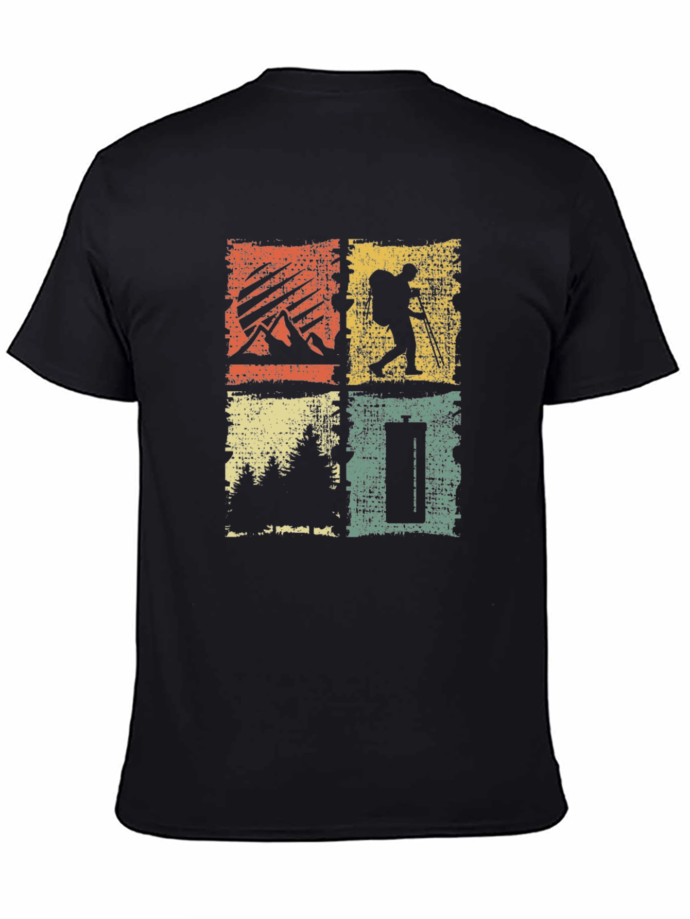 Retro Adventure Graphic T-Shirt - Nature Inspired Design