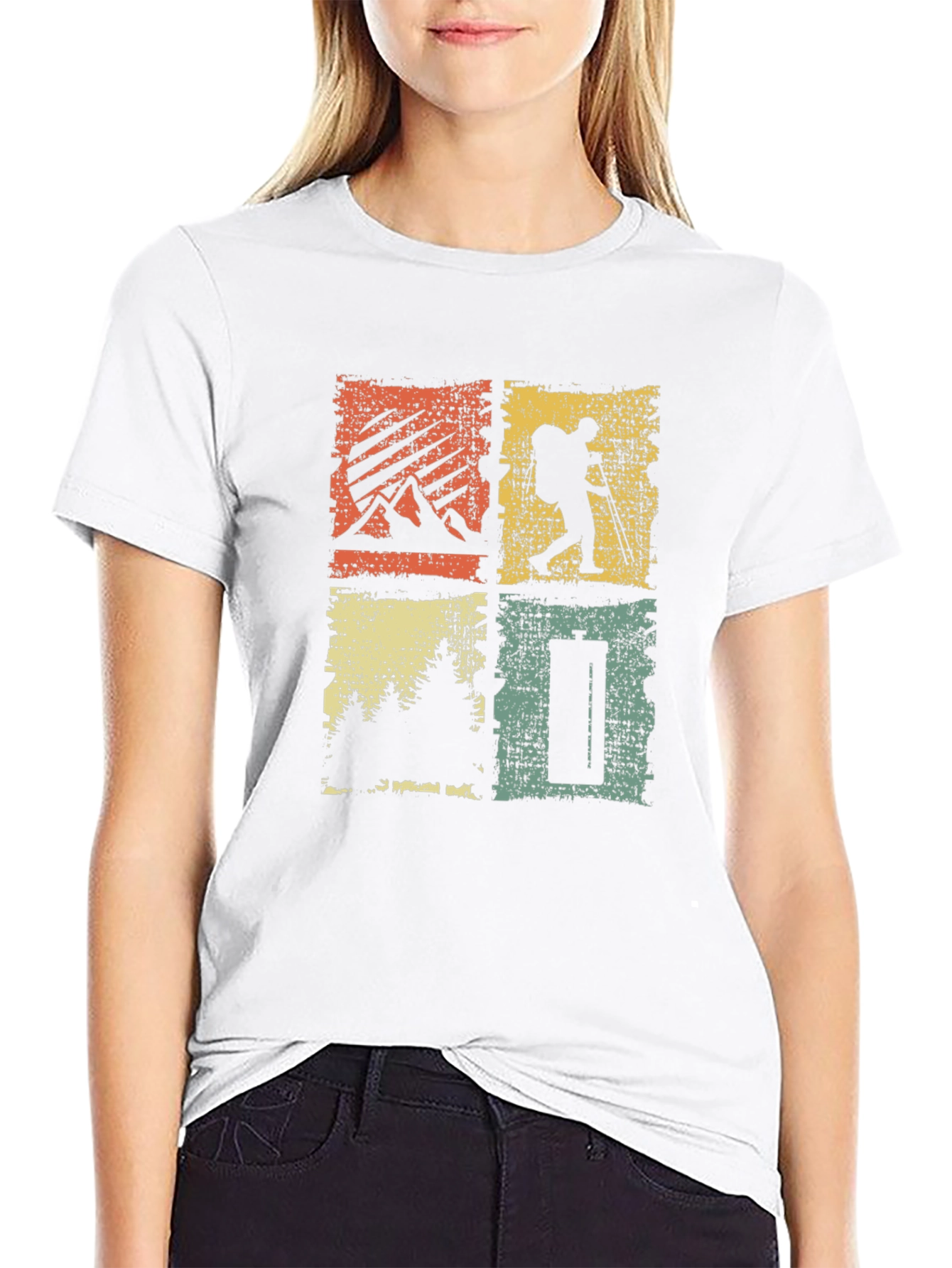 Retro Adventure Graphic T-Shirt - Nature Inspired Design