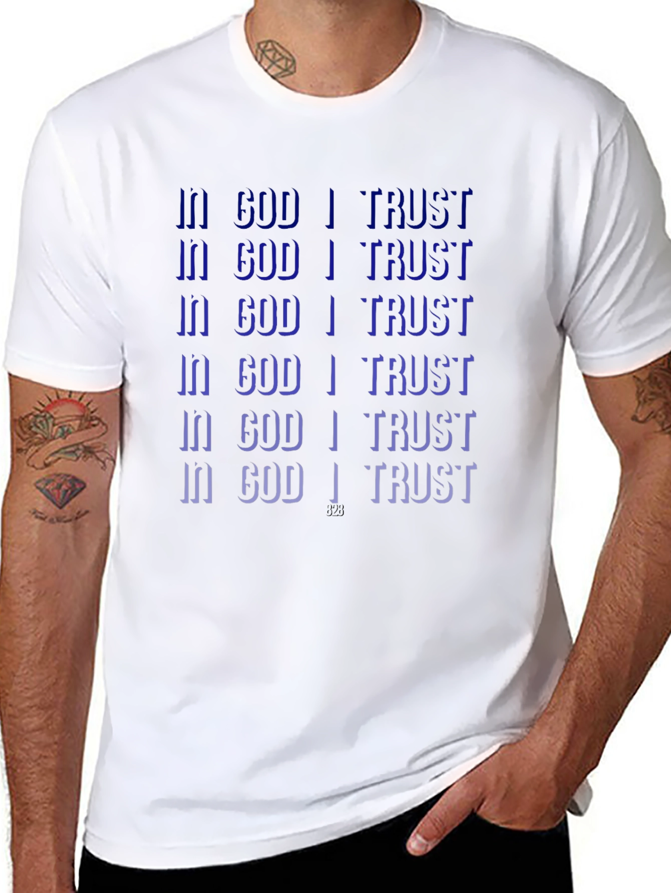 In God I Trust Graphic Tee - Christian T-Shirt