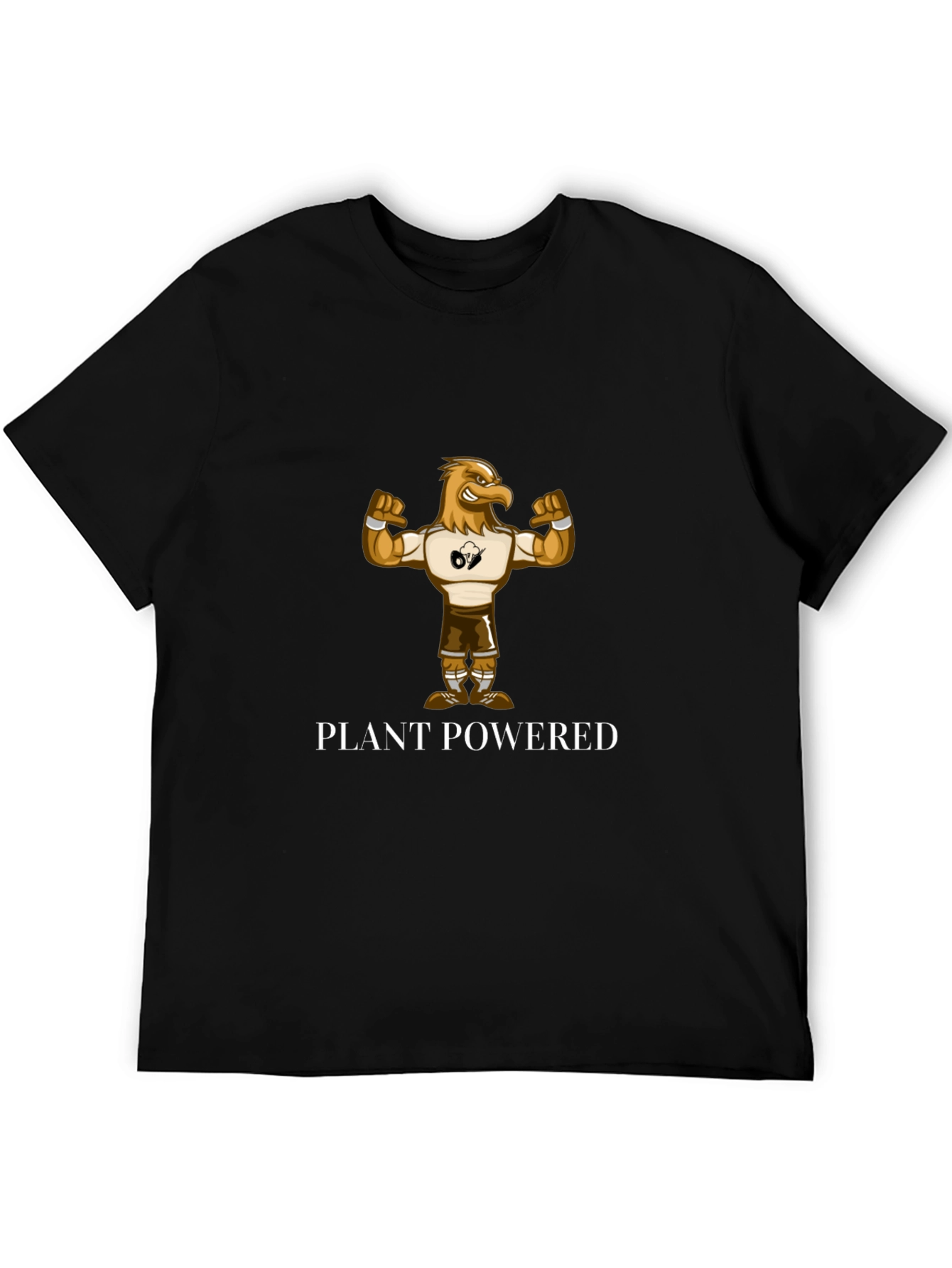 Plant Powered Eagle Graphic T-Shirt