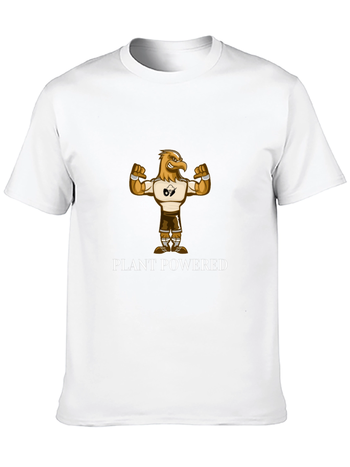 Plant Powered Eagle Graphic T-Shirt