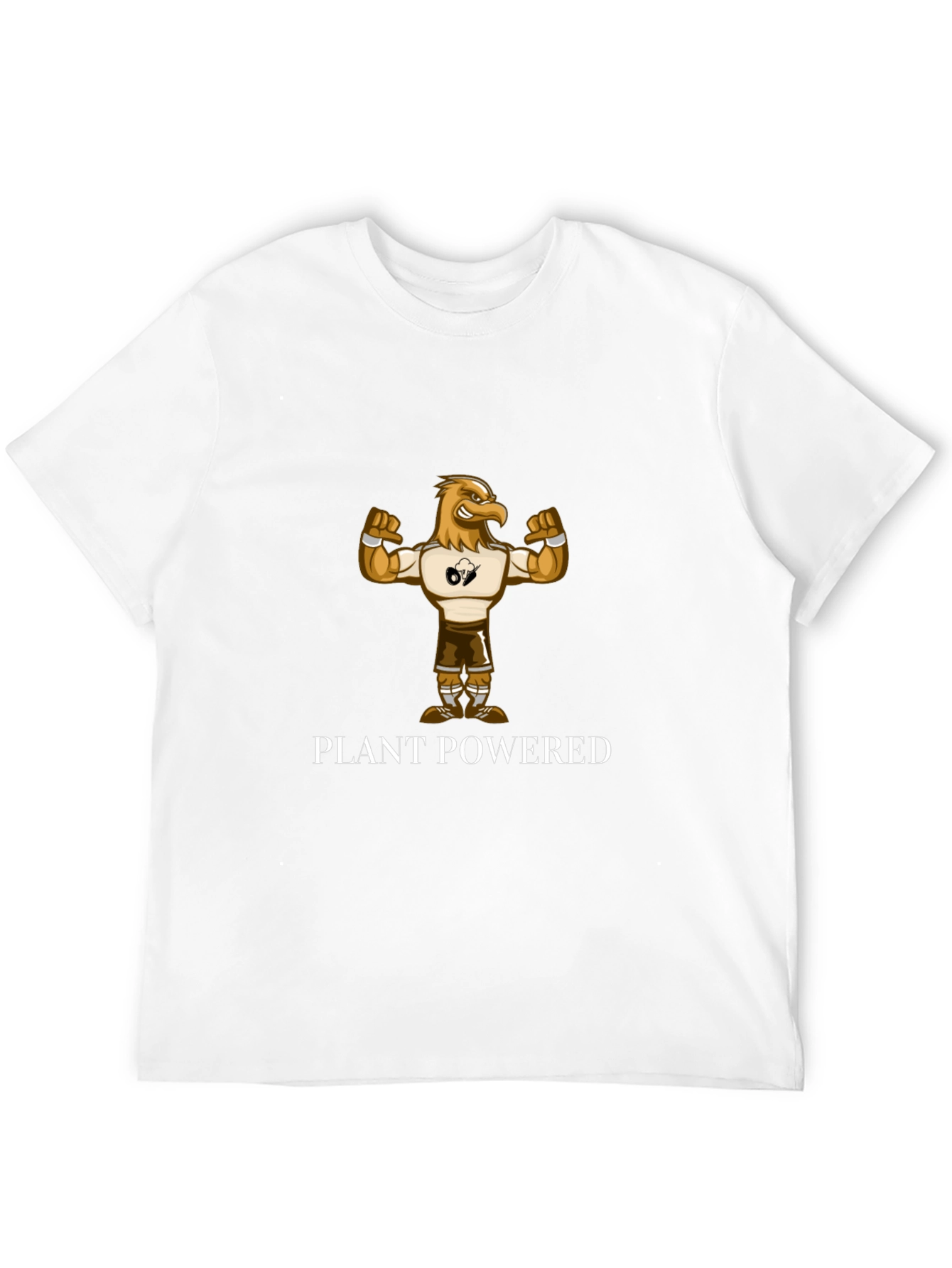 Plant Powered Eagle Graphic T-Shirt
