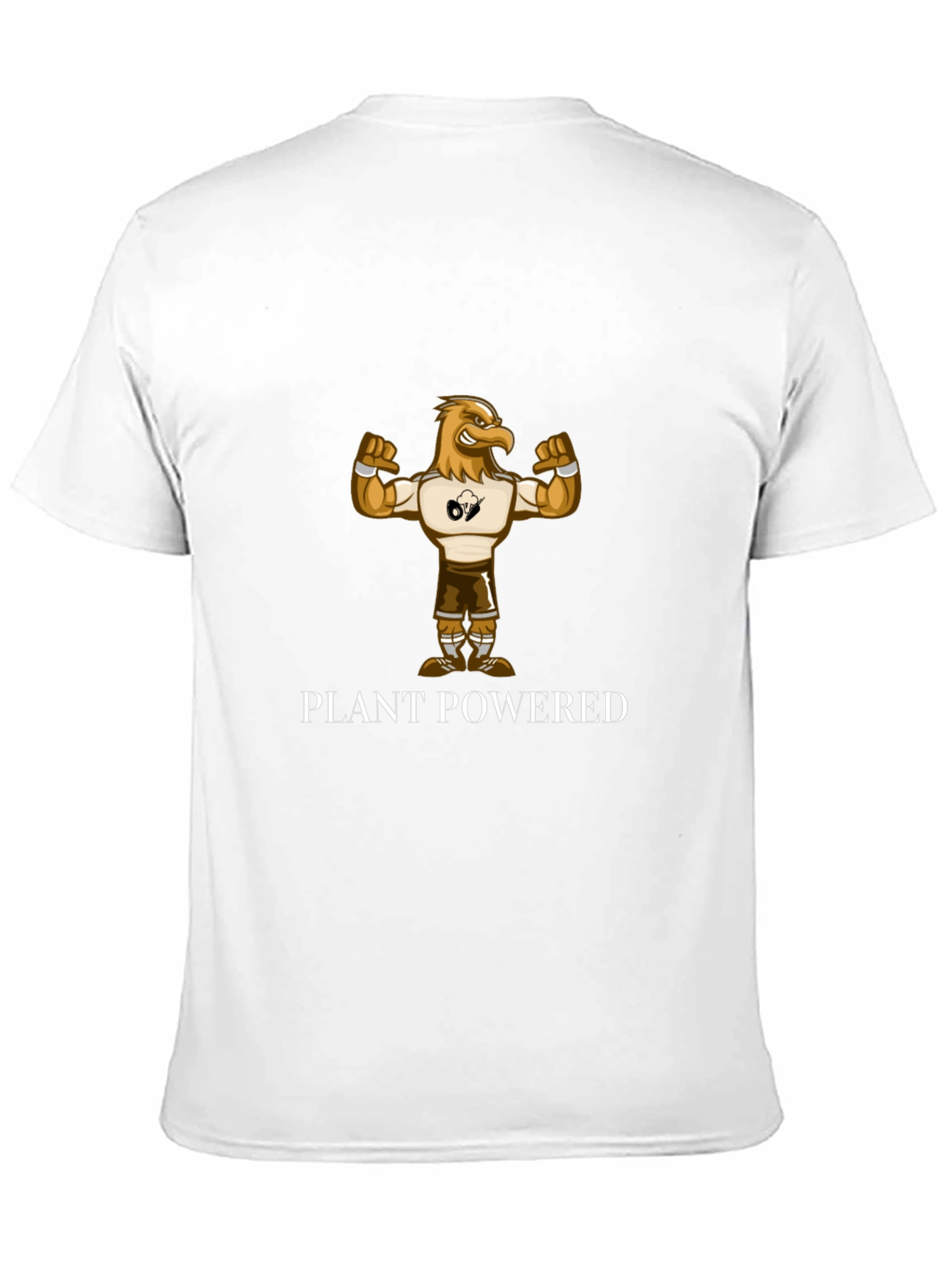 Plant Powered Eagle Graphic T-Shirt