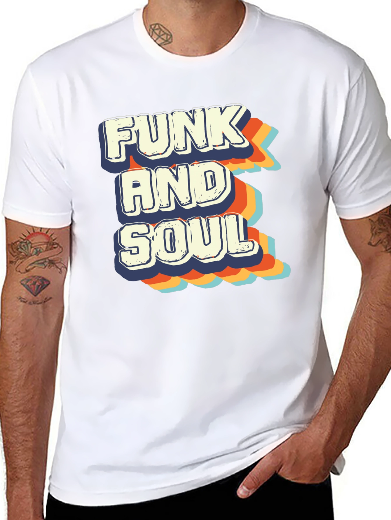 Funk and Soul Retro Graphic T-Shirt