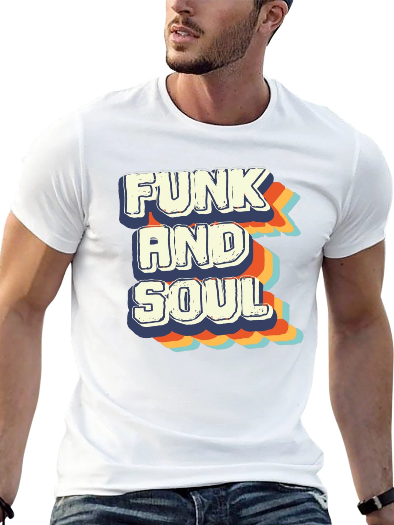 Funk and Soul Retro Graphic T-Shirt