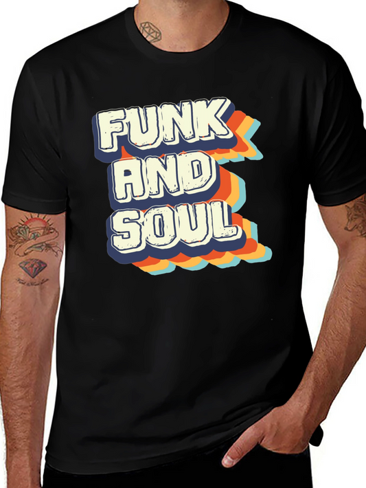 Funk and Soul Retro Graphic T-Shirt