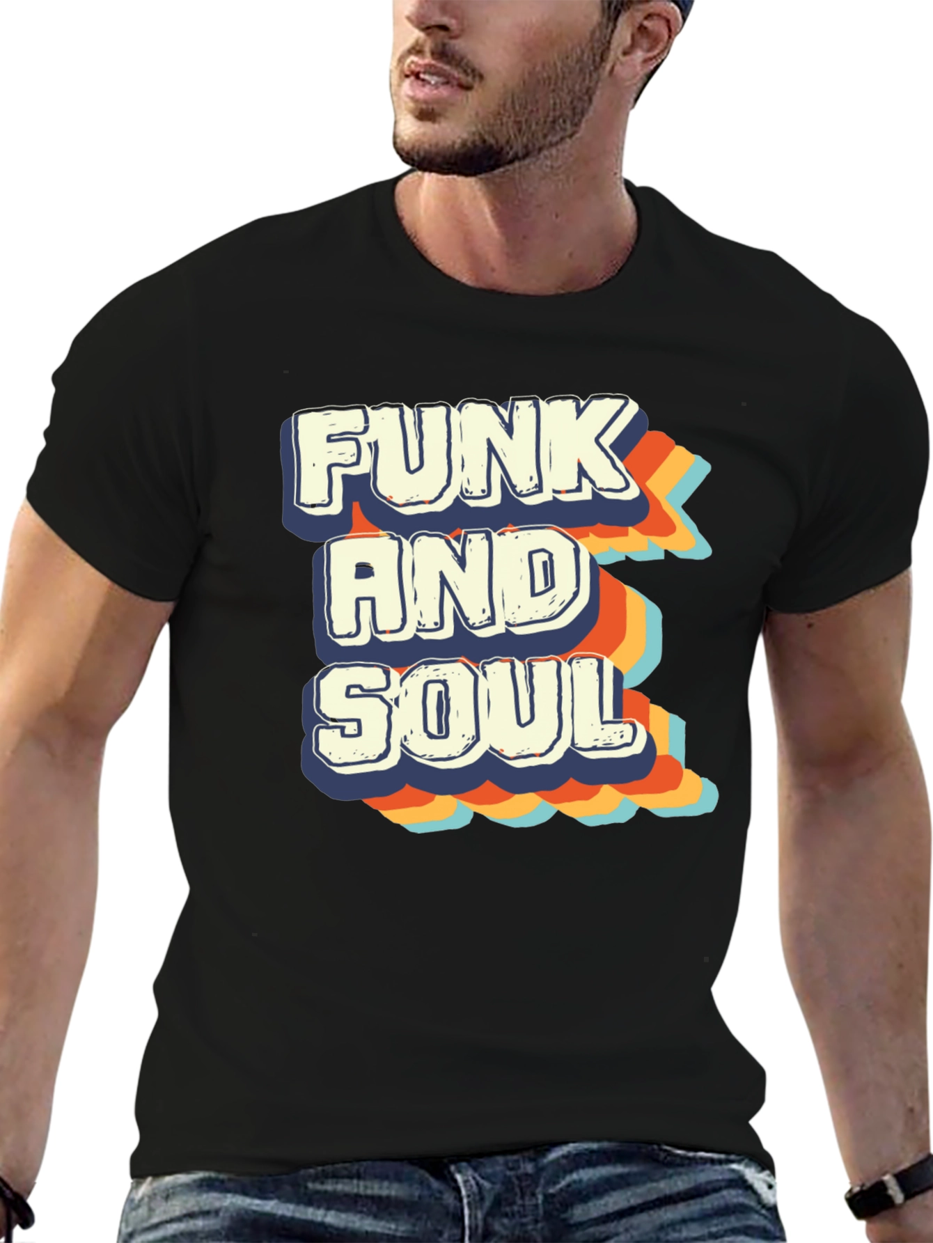 Funk and Soul Retro Graphic T-Shirt