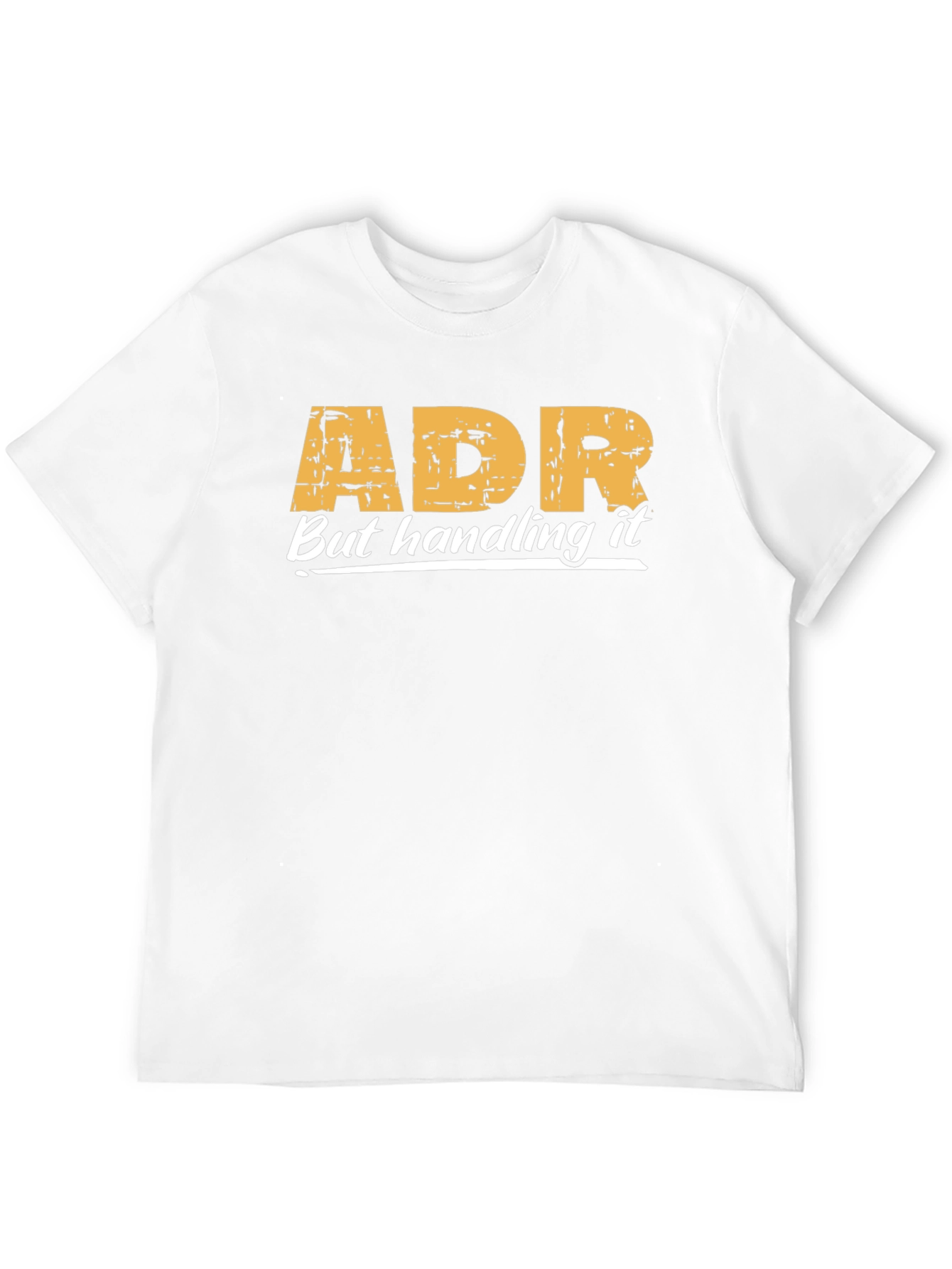 ADR Handling It T-Shirt - Black Casual Tee