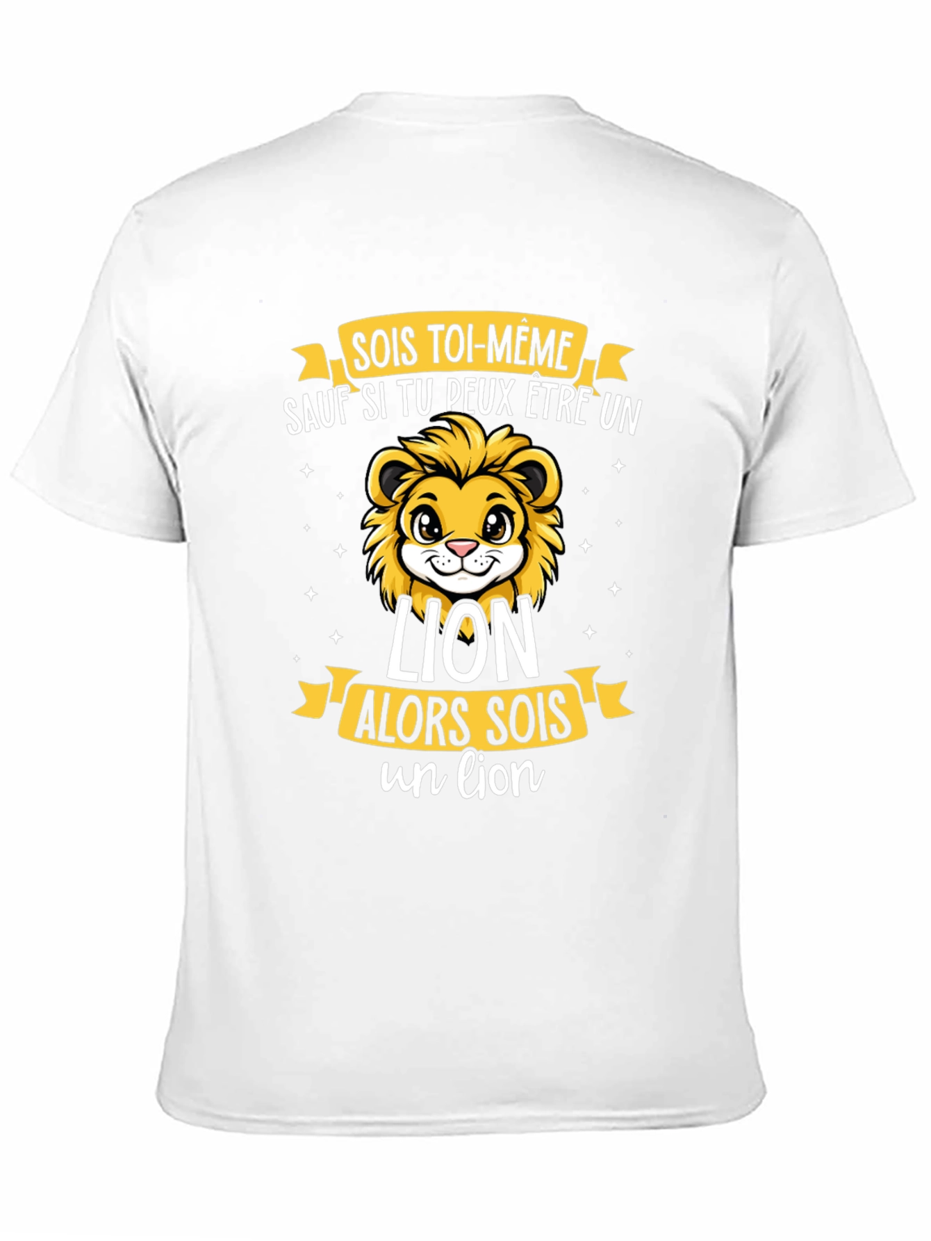 Be Yourself Lion Graphic T-Shirt