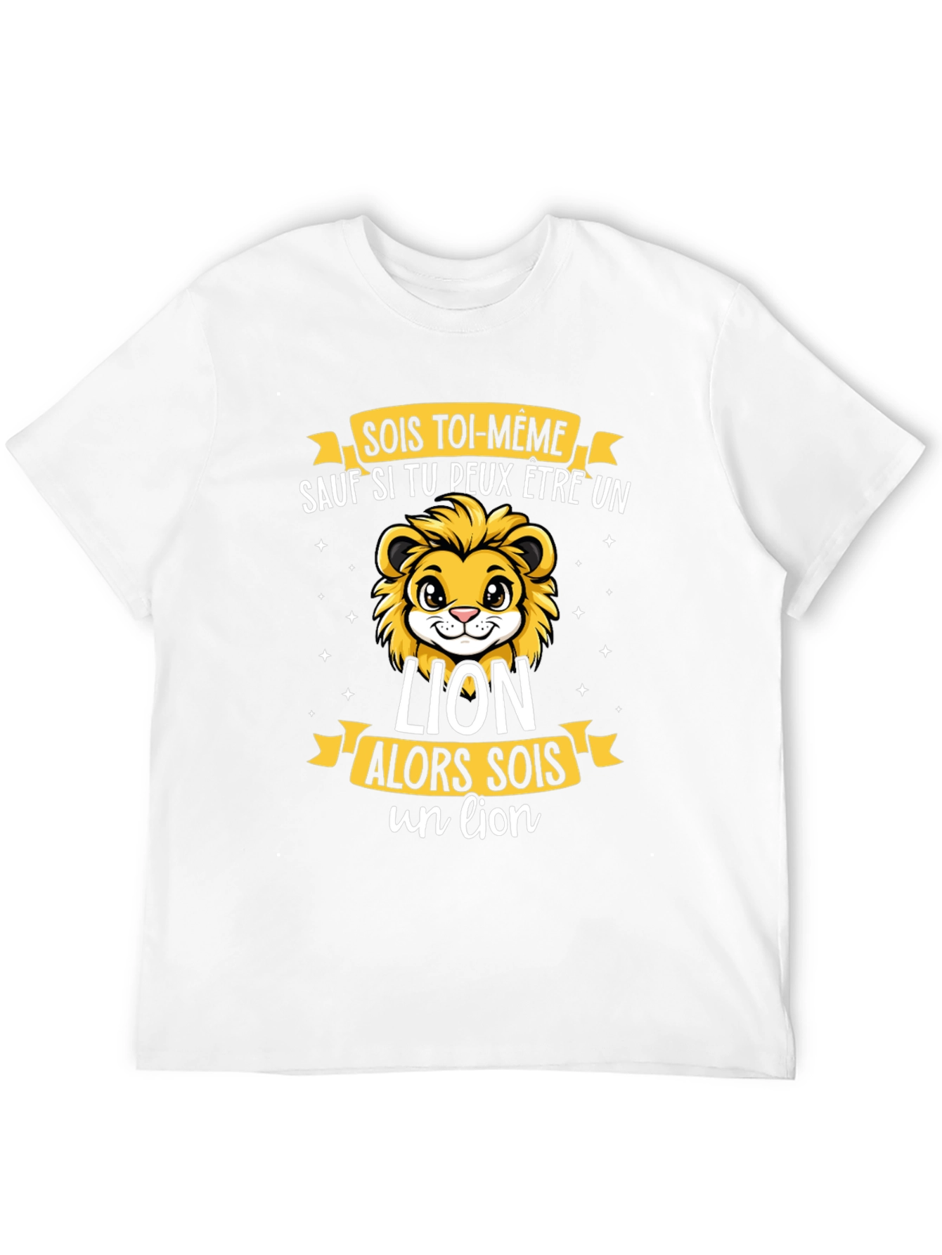 Be Yourself Lion Graphic T-Shirt