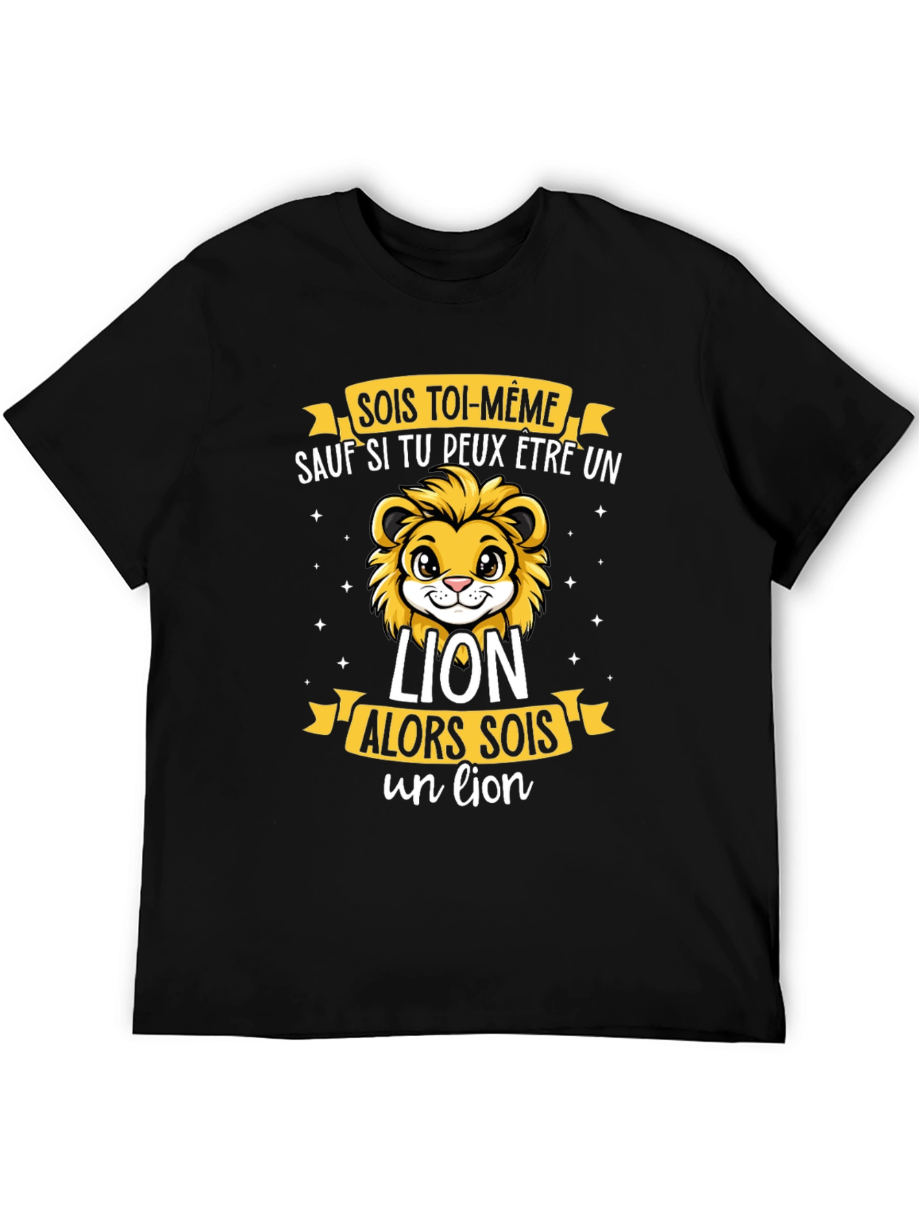 Be Yourself Lion Graphic T-Shirt