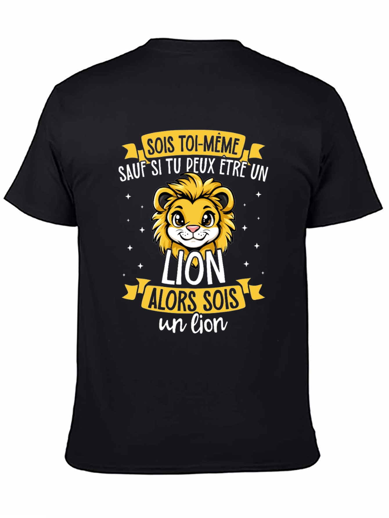 Be Yourself Lion Graphic T-Shirt