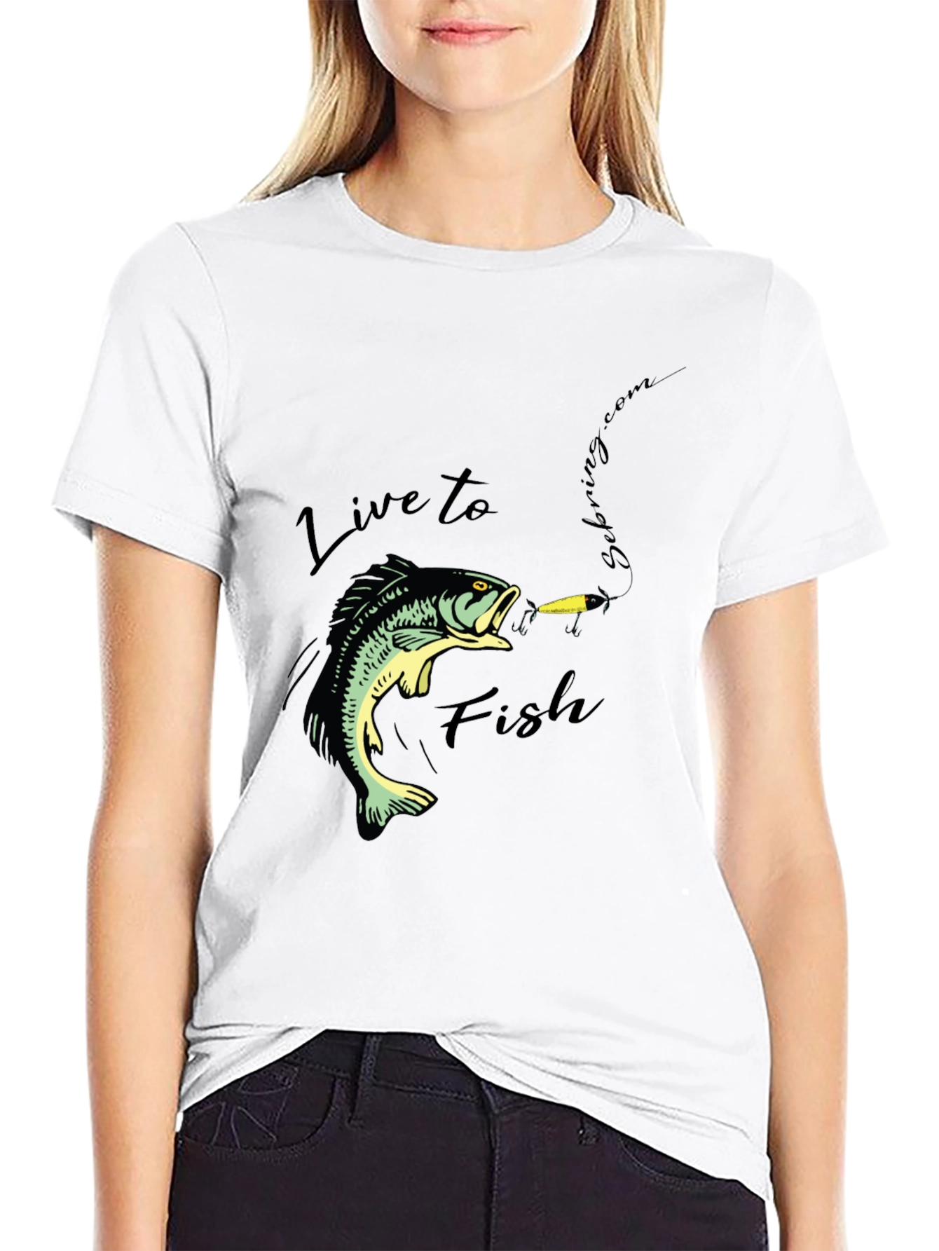 Live to Fish Graphic T-Shirt - Angler Style